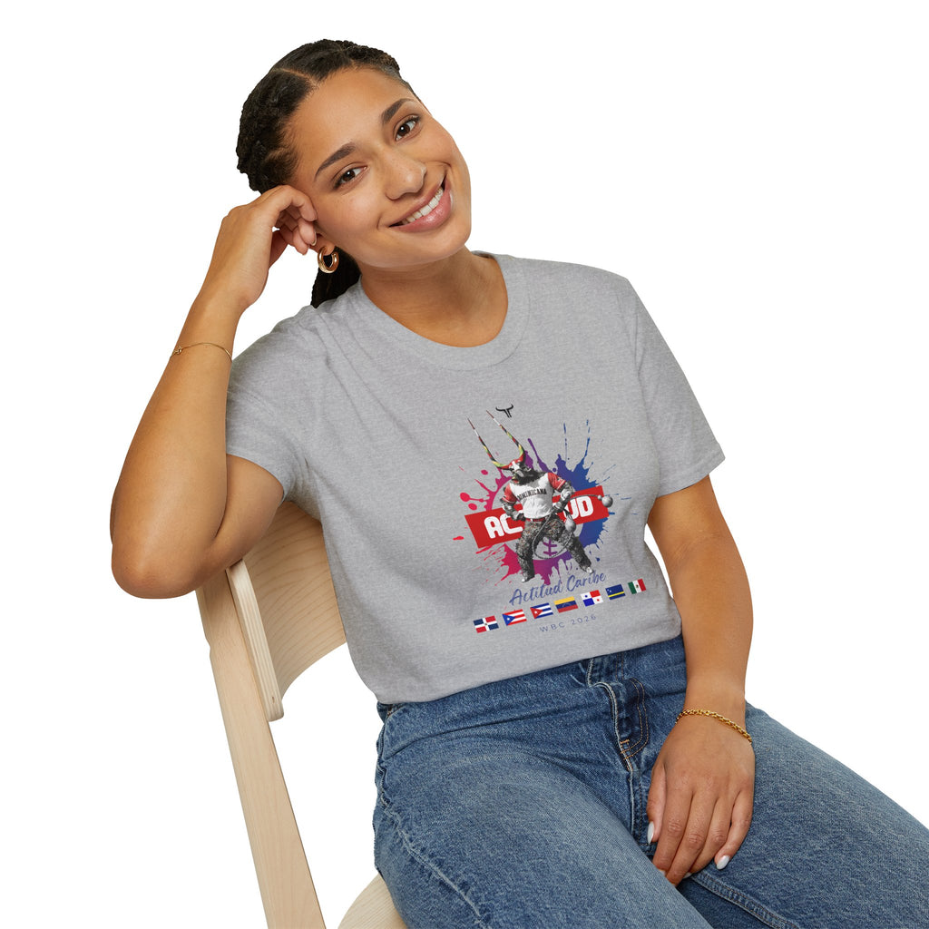 Diablo Cojuelo Carnaval T-Shirt — Actitud Caribe WBC 2026