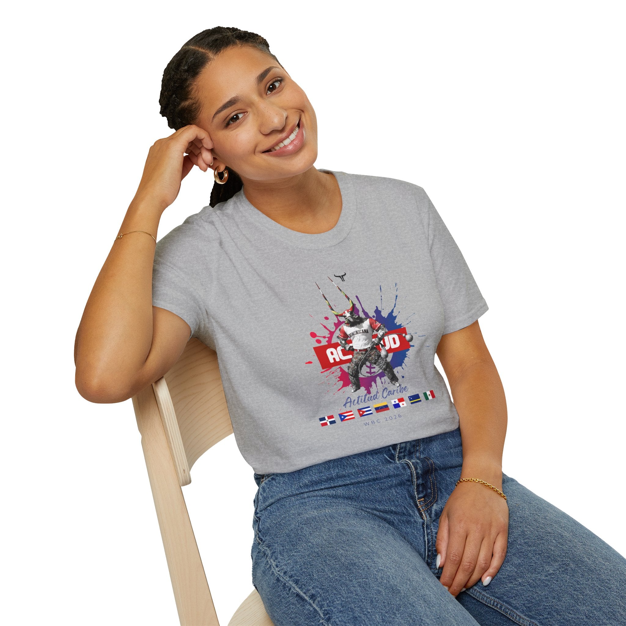 Diablo Cojuelo Carnaval T-Shirt — Actitud Caribe WBC 2026