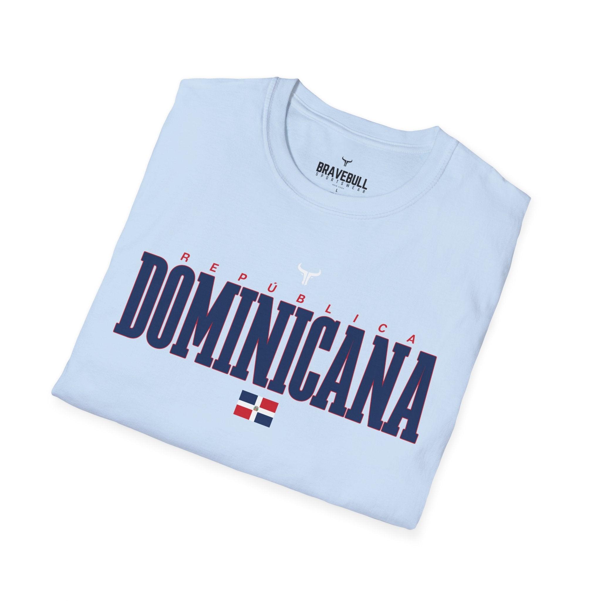 REPUBLICA DOMINICAN  WBC fan T-Shirt R Cotton Tee