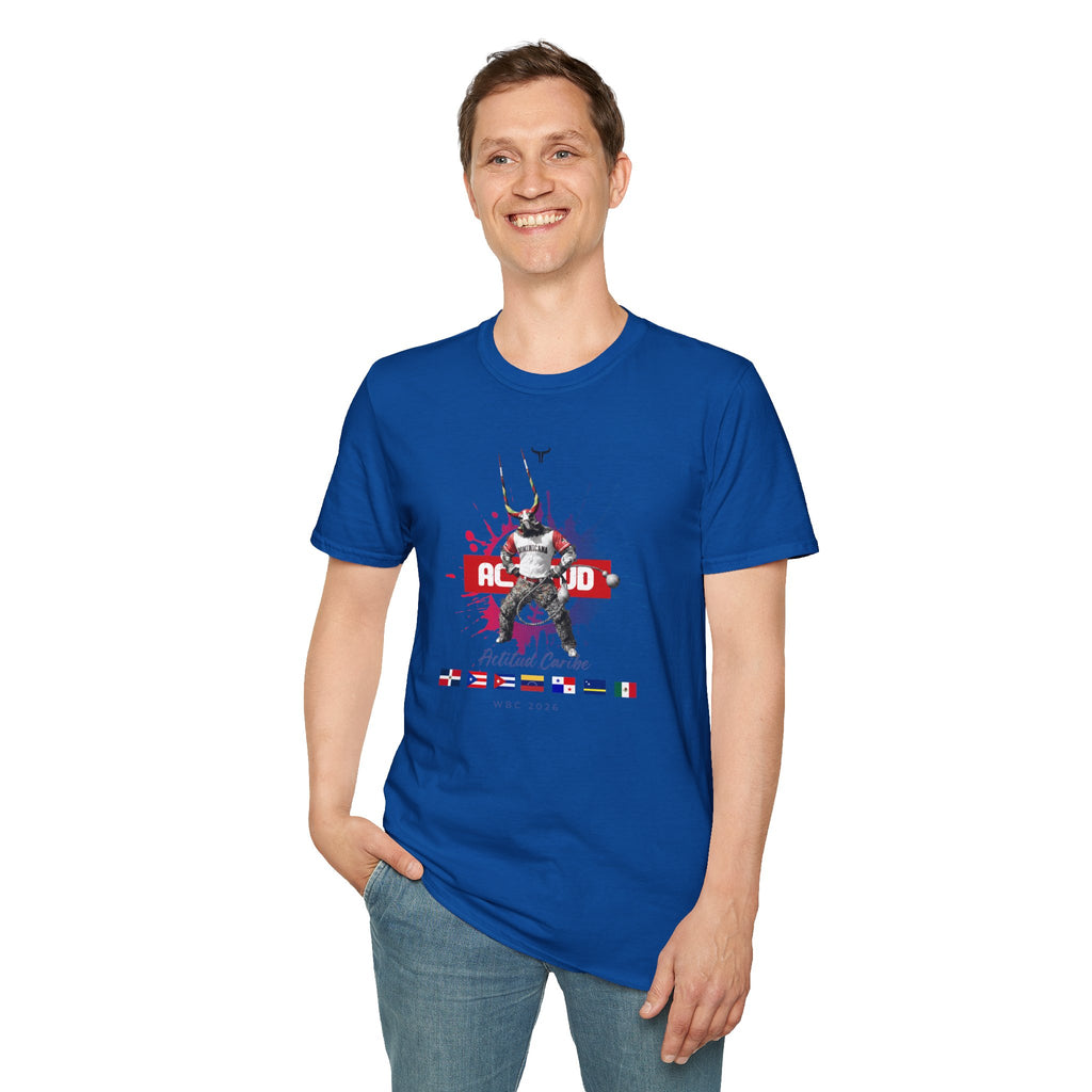 Diablo Cojuelo Carnaval T-Shirt — Actitud Caribe WBC 2026