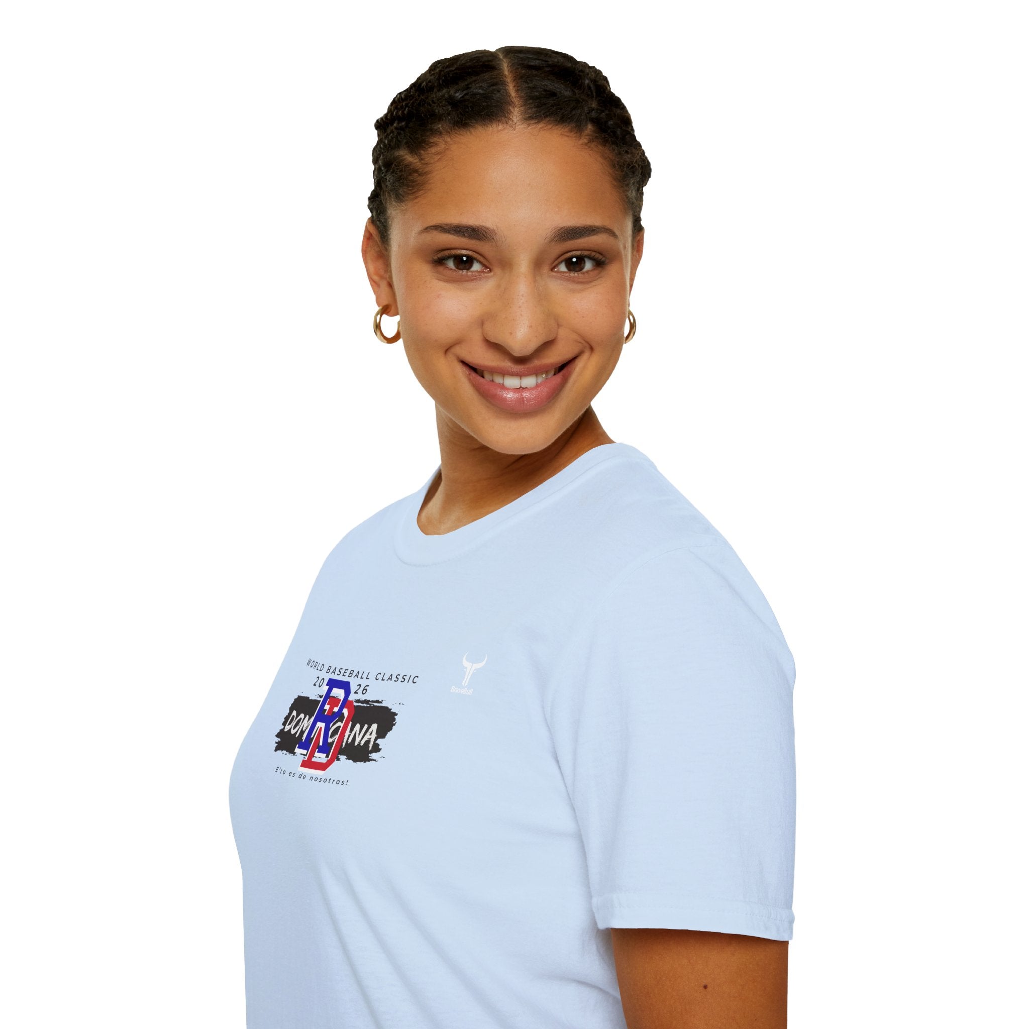 Dominican Republic WBC 2026 Hoodie — "E' to Es De Nosotros / This Is Ours" Unisex Softstyle T-Shirt