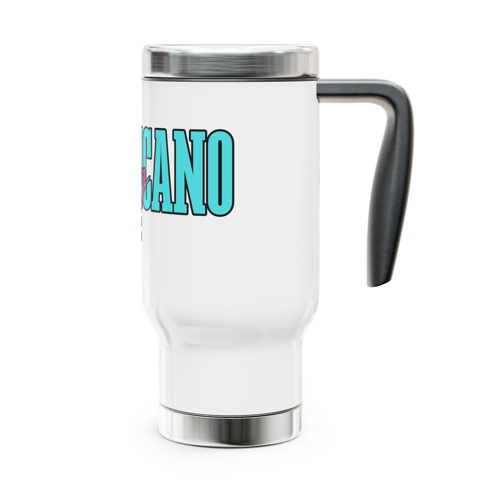 Dominicano Soy Stainless Steel Travel Mug with Handle, 14oz