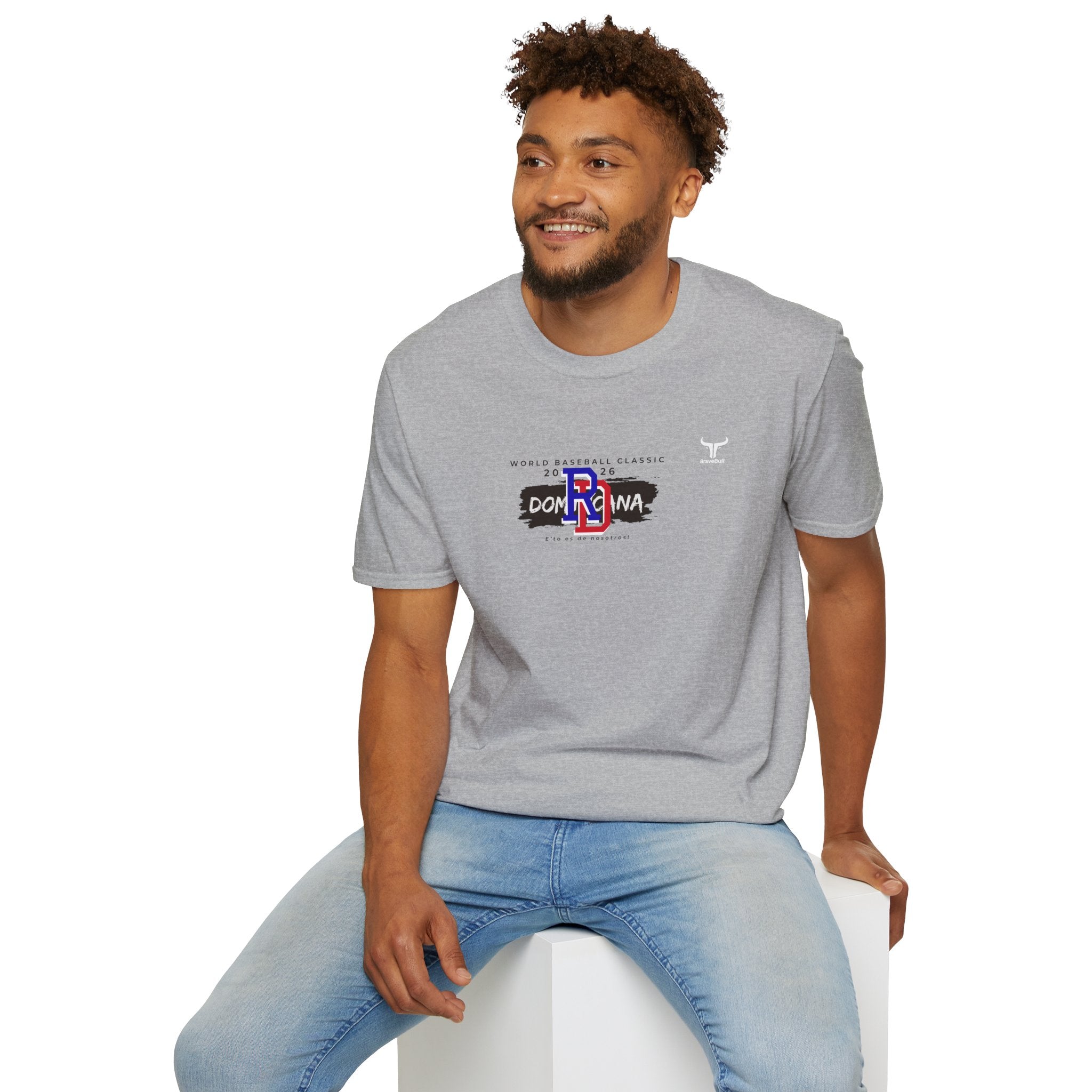 Dominican Republic WBC 2026 Hoodie — "E' to Es De Nosotros / This Is Ours" Unisex Softstyle T-Shirt