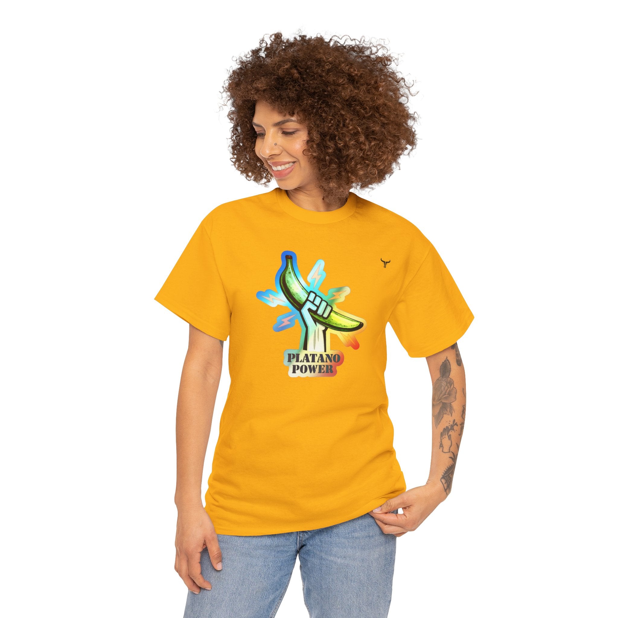 Platano Power T-Shirt – WBC Limeted Edition Unisex Heavy Cotton Tee