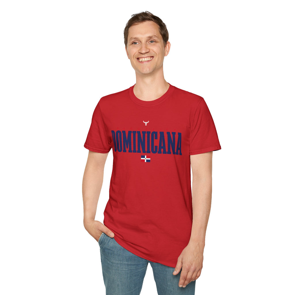 REPUBLICA DOMINICAN  WBC fan T-Shirt R Cotton Tee