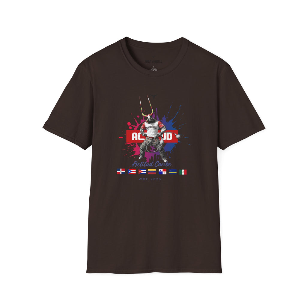 Diablo Cojuelo Carnaval T-Shirt — Actitud Caribe WBC 2026