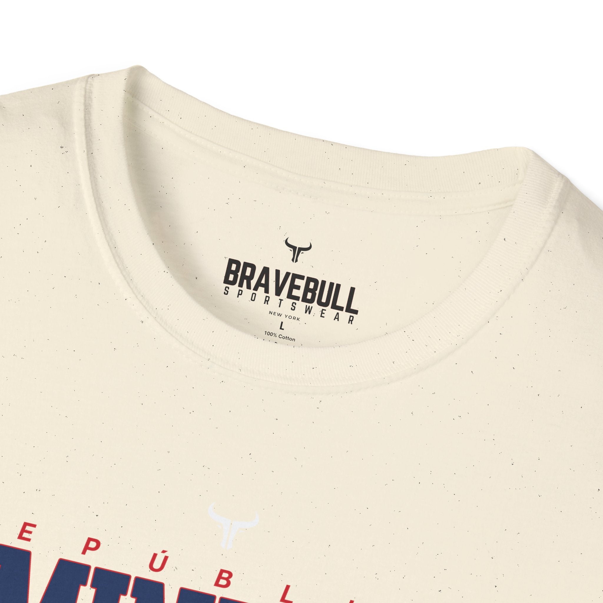 REPUBLICA DOMINICAN  WBC fan T-Shirt R Cotton Tee