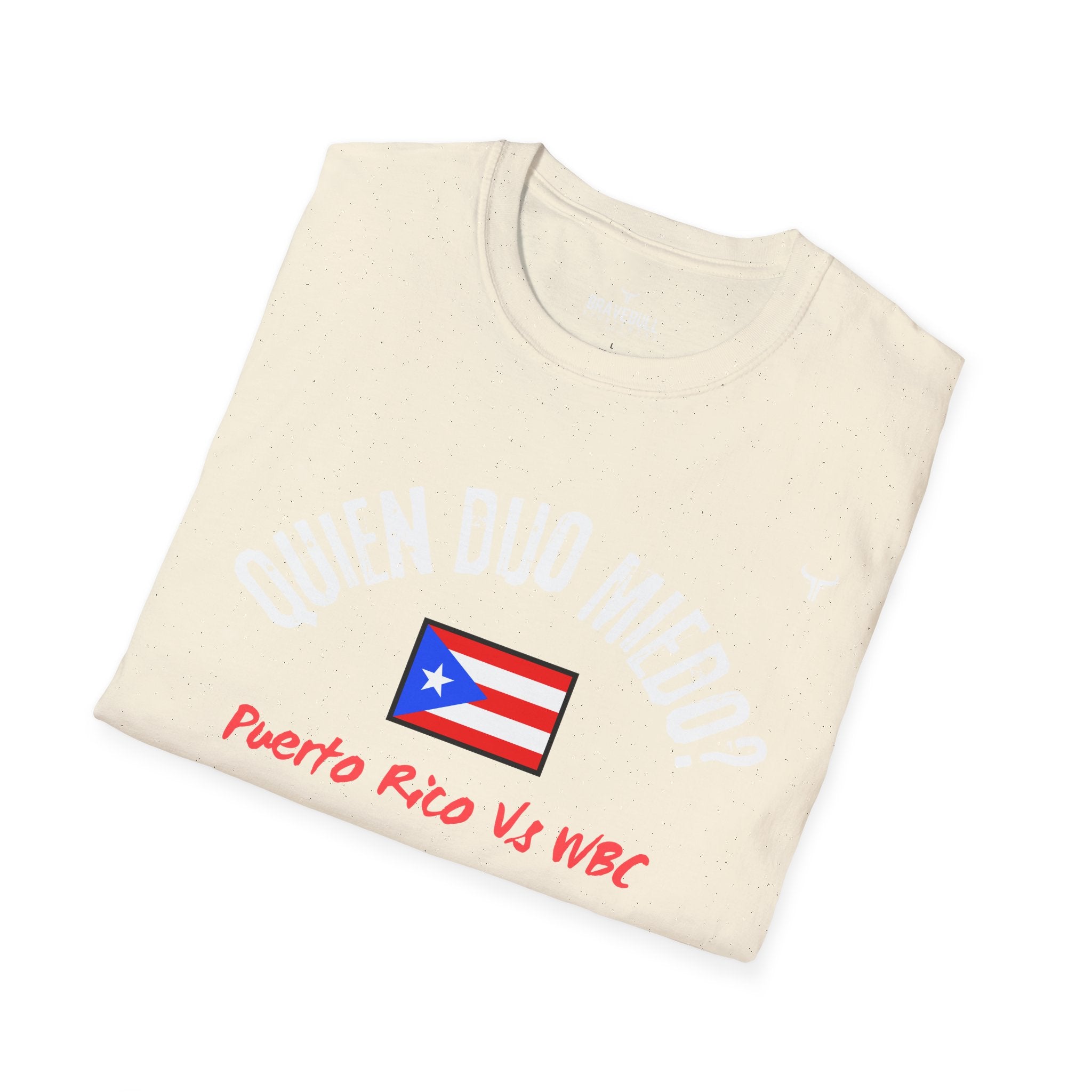 Puerto Rico Baseball Tee — "¿Quién Dijo Miedo?" Fan T-Shirt