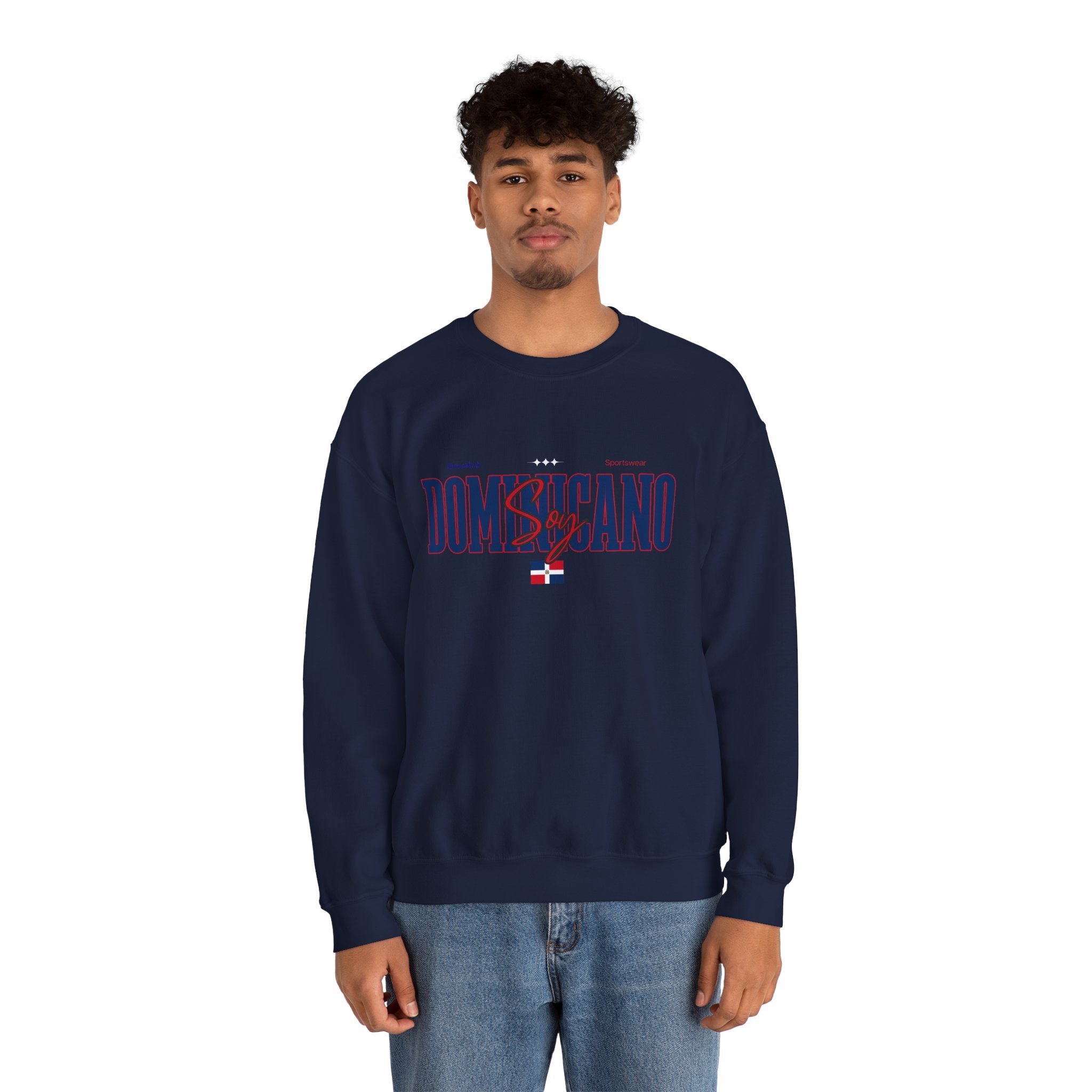 Dominicano Soy Sweatshirt — Dominican Republic Baseball Fan Crewneck