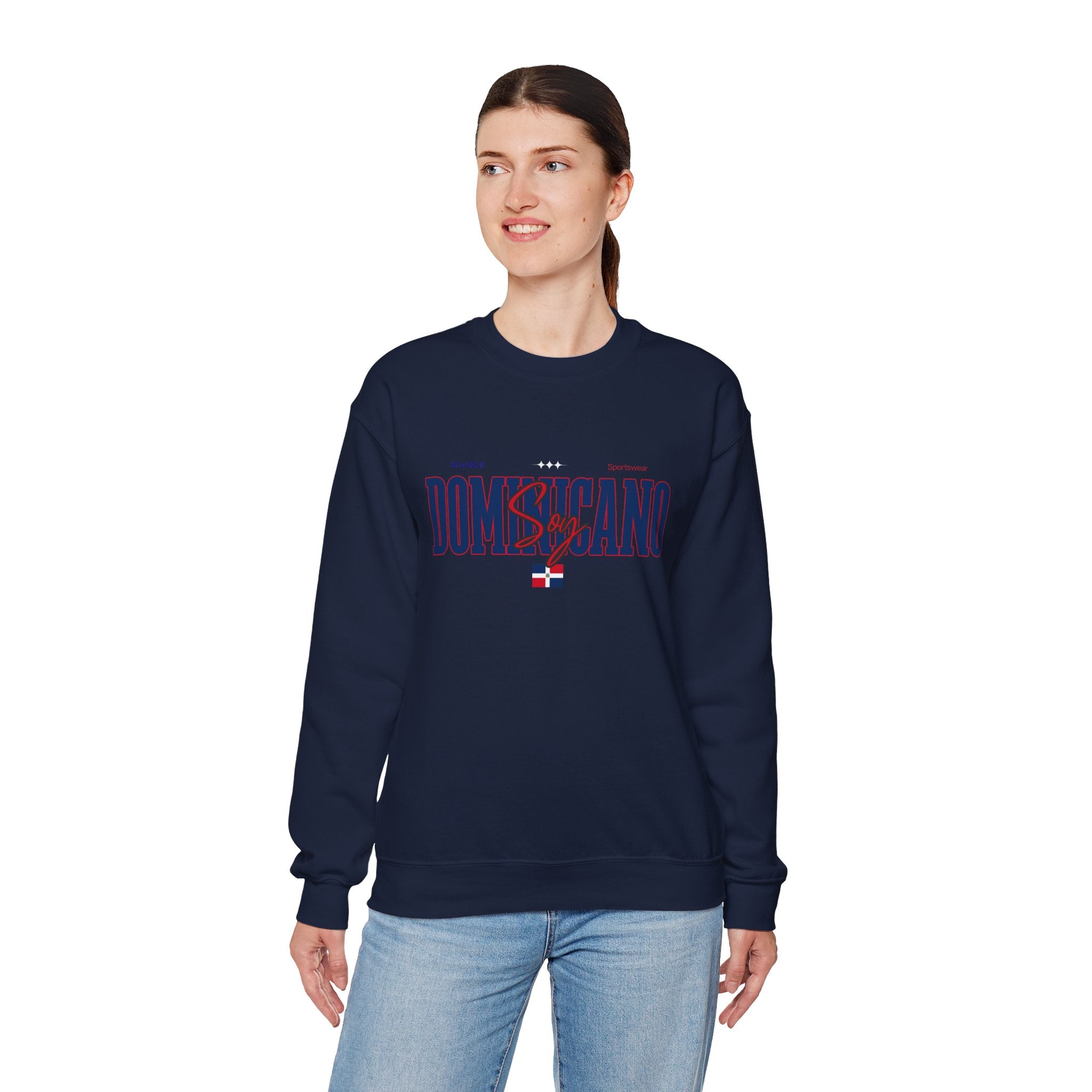 Dominicano Soy Sweatshirt — Dominican Republic Baseball Fan Crewneck