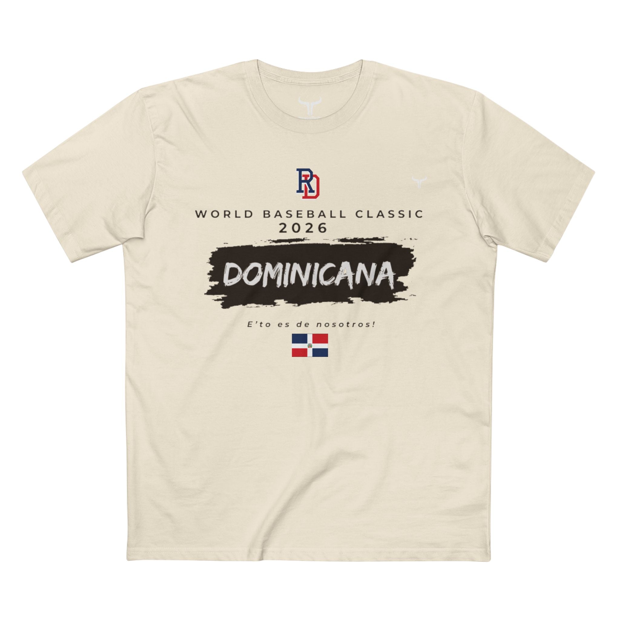 Dominican Republic 2026 WBC Fan Tee — "E'to es de nosotros / This is our"