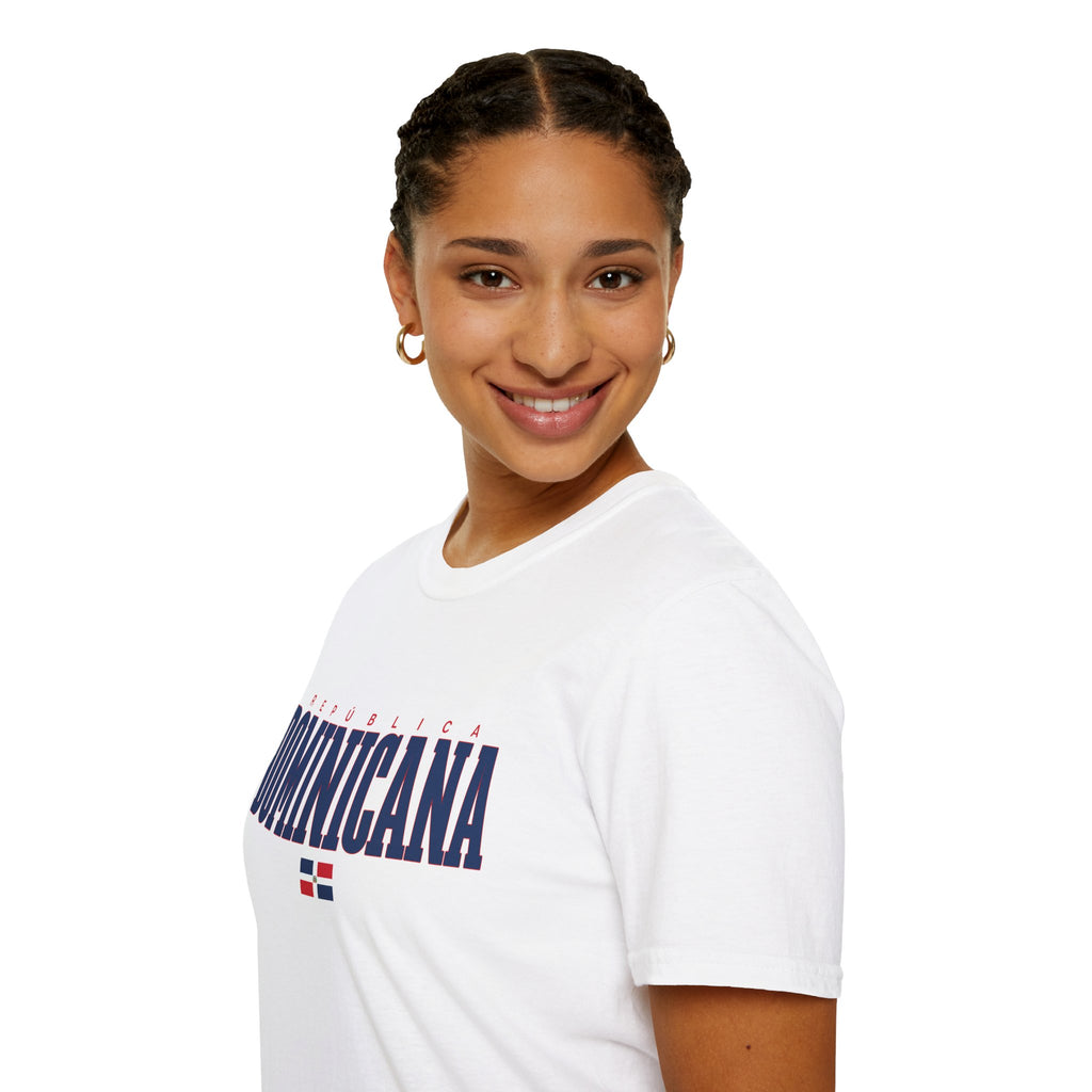 REPUBLICA DOMINICAN  WBC fan T-Shirt R Cotton Tee