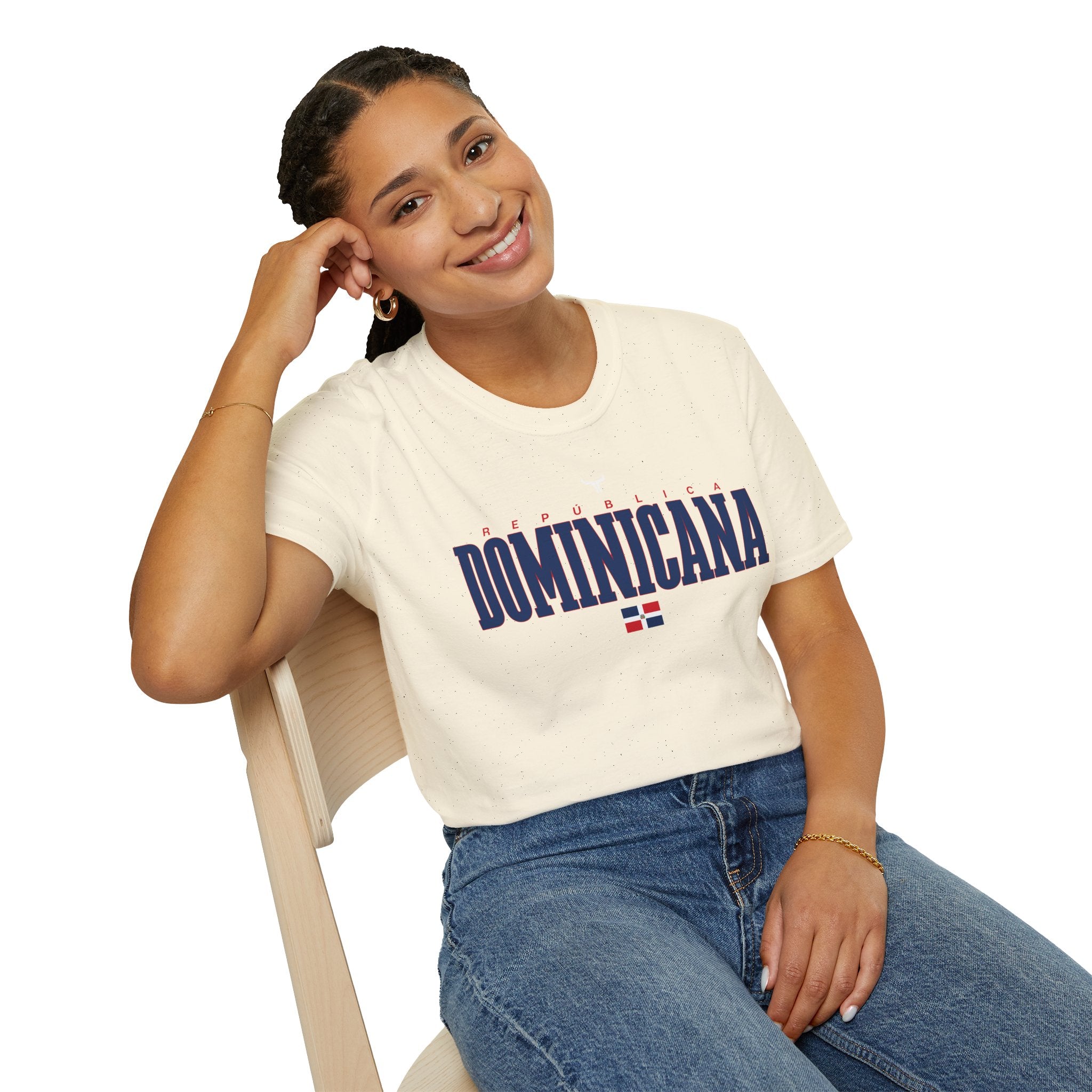 REPUBLICA DOMINICAN  WBC fan T-Shirt R Cotton Tee