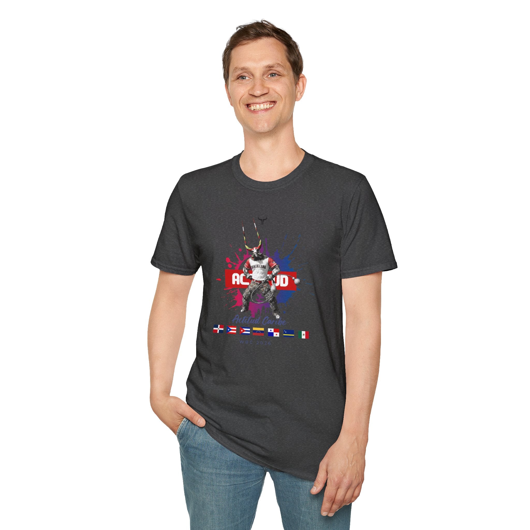Diablo Cojuelo Carnaval T-Shirt — Actitud Caribe WBC 2026
