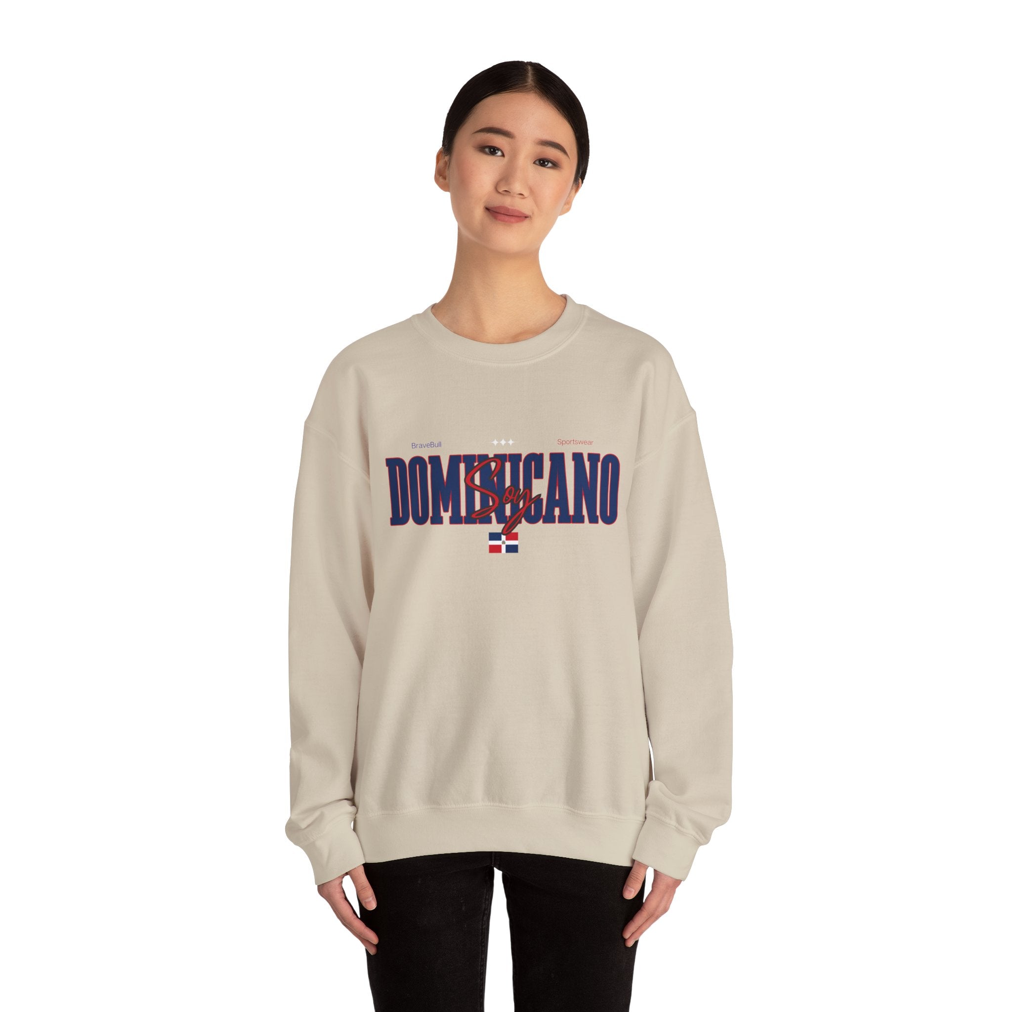 Dominicano Soy Sweatshirt — Dominican Republic Baseball Fan Crewneck