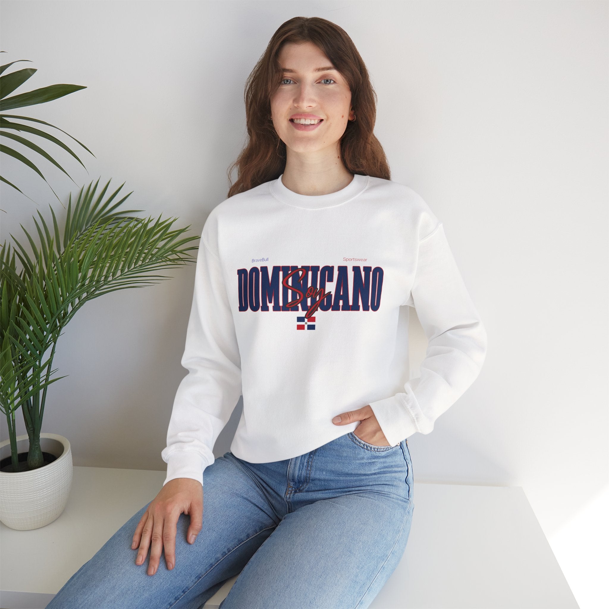 Dominicano Soy Sweatshirt — Dominican Republic Baseball Fan Crewneck
