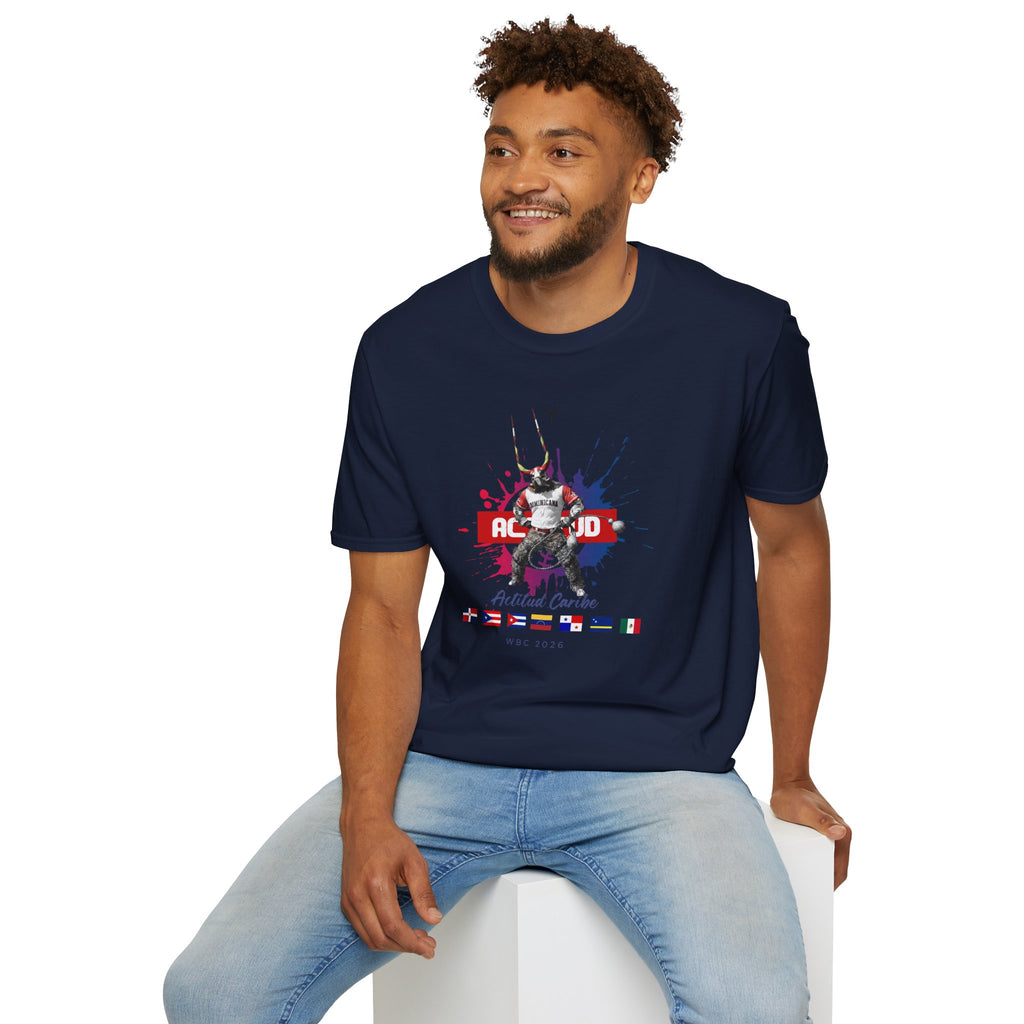 Diablo Cojuelo Carnaval T-Shirt — Actitud Caribe WBC 2026