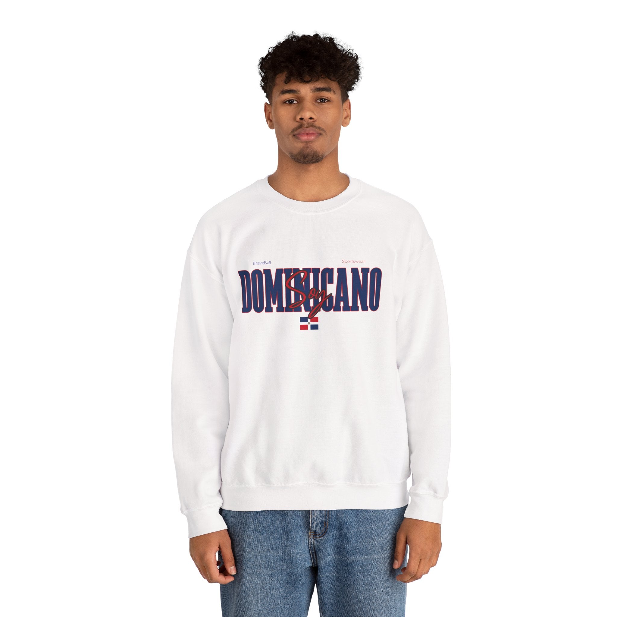 Dominicano Soy Sweatshirt — Dominican Republic Baseball Fan Crewneck