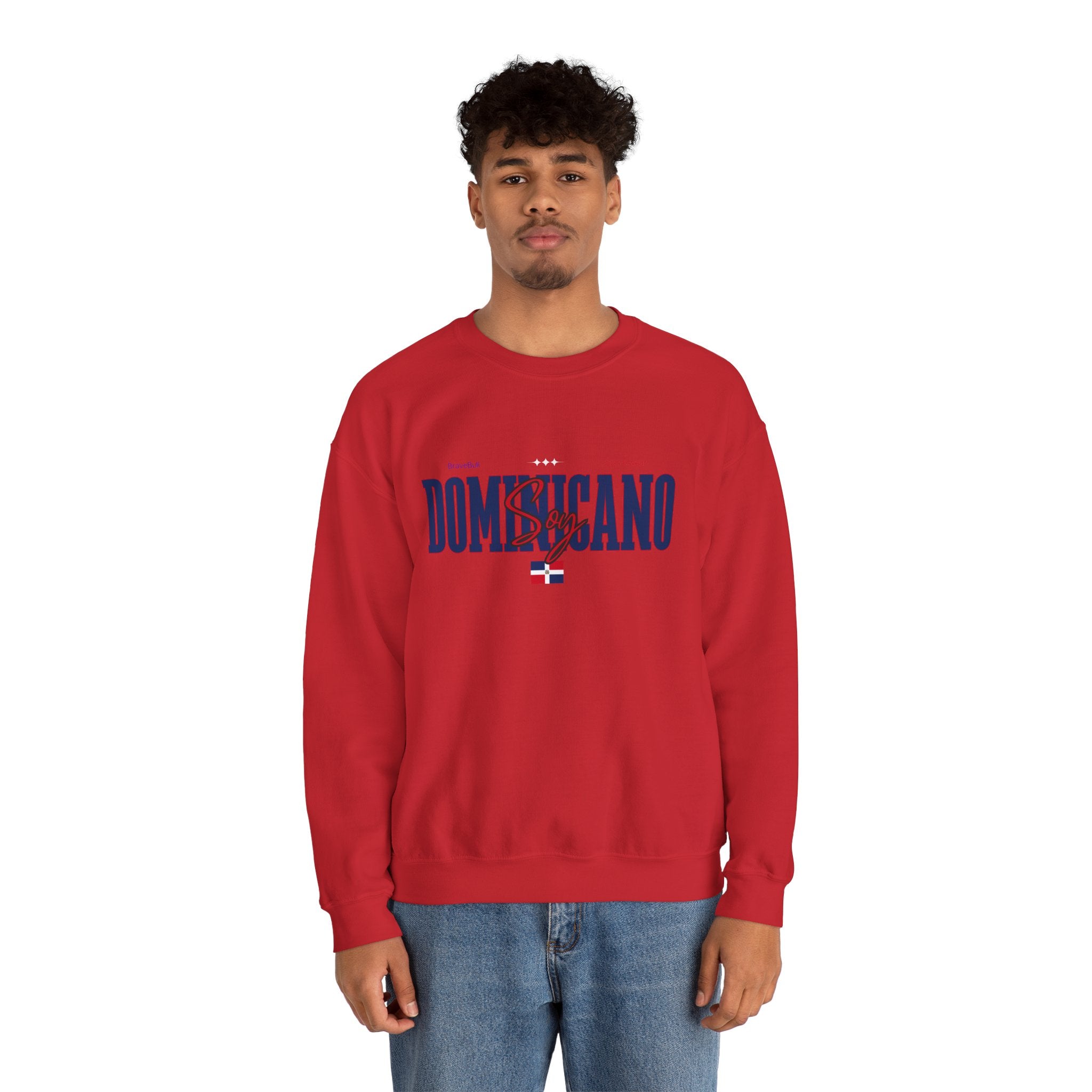 Dominicano Soy Sweatshirt — Dominican Republic Baseball Fan Crewneck