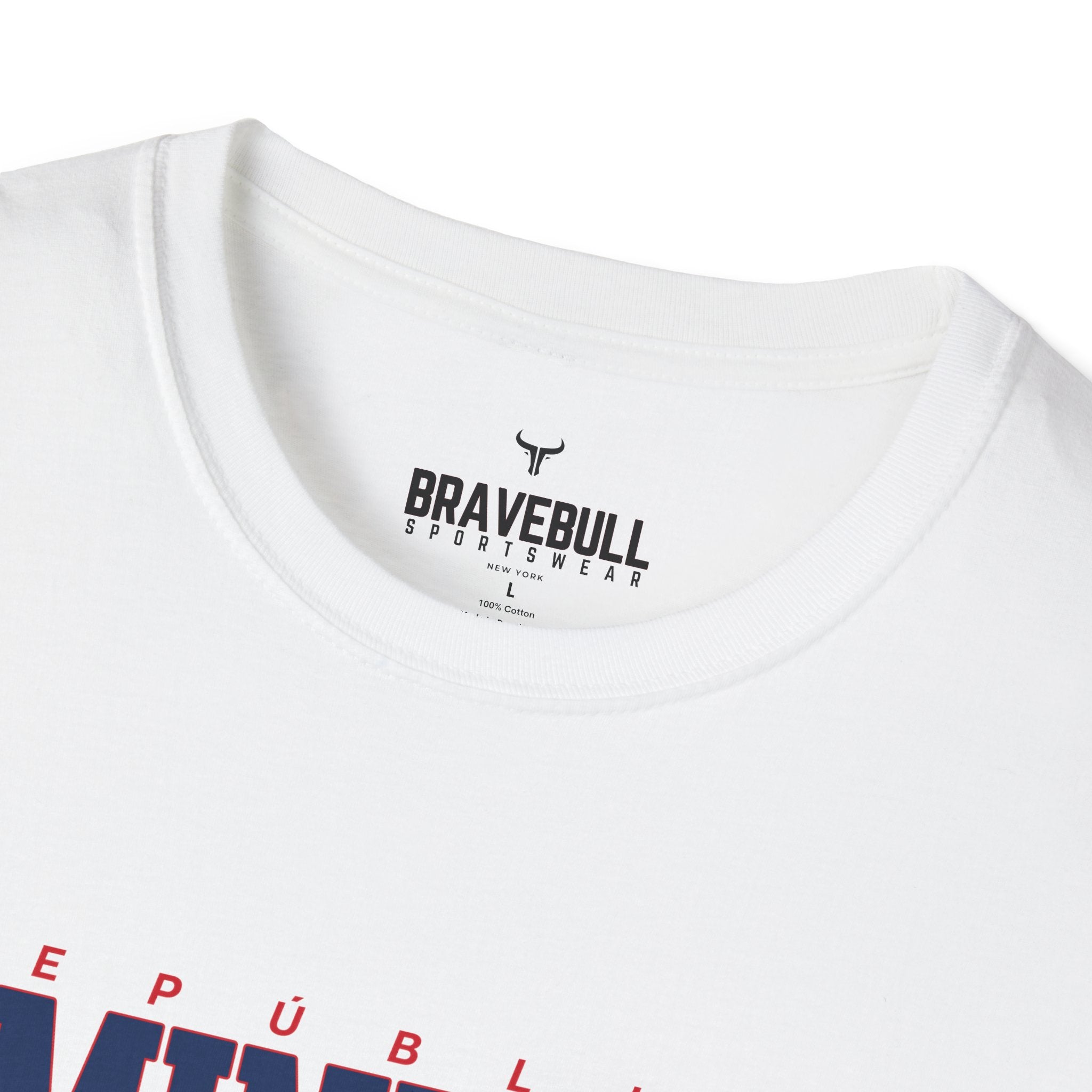 REPUBLICA DOMINICAN  WBC fan T-Shirt R Cotton Tee