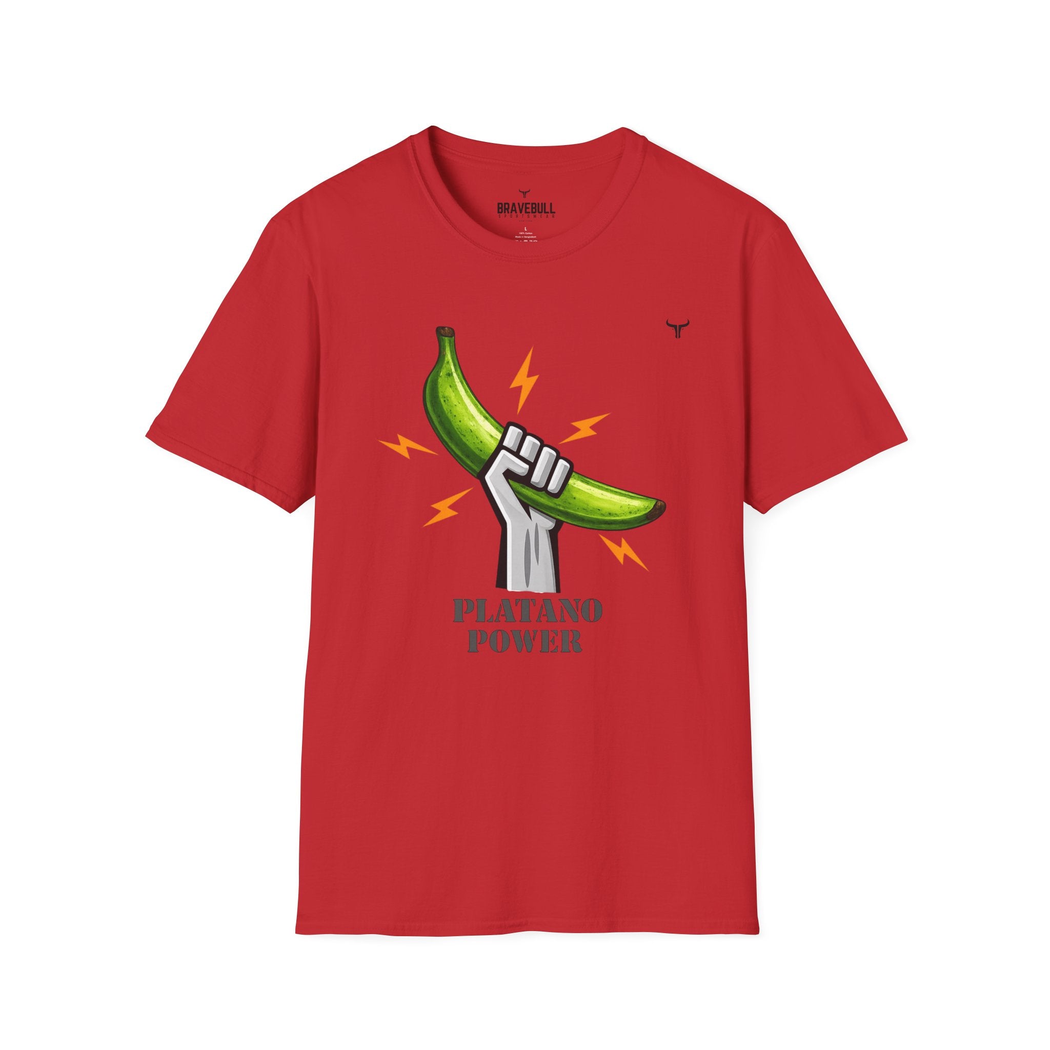 Platano Power T-Shirt – Celebrate Dominican Pride! Unisex Softstyle T-Shirt