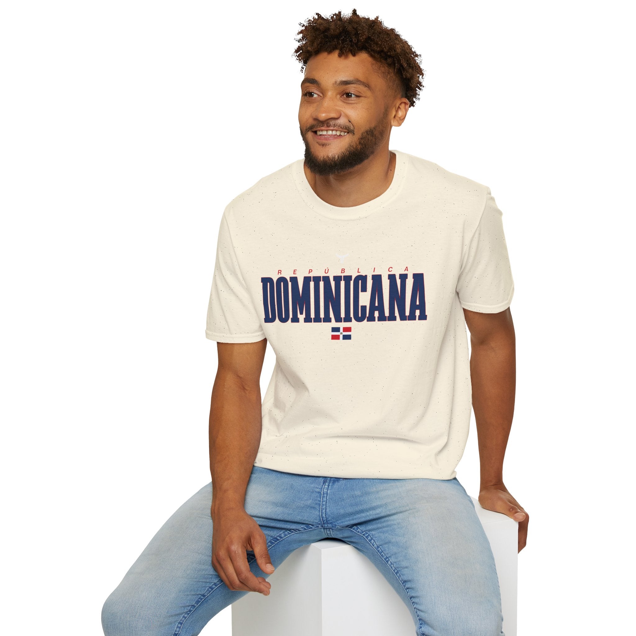 REPUBLICA DOMINICAN  WBC fan T-Shirt R Cotton Tee