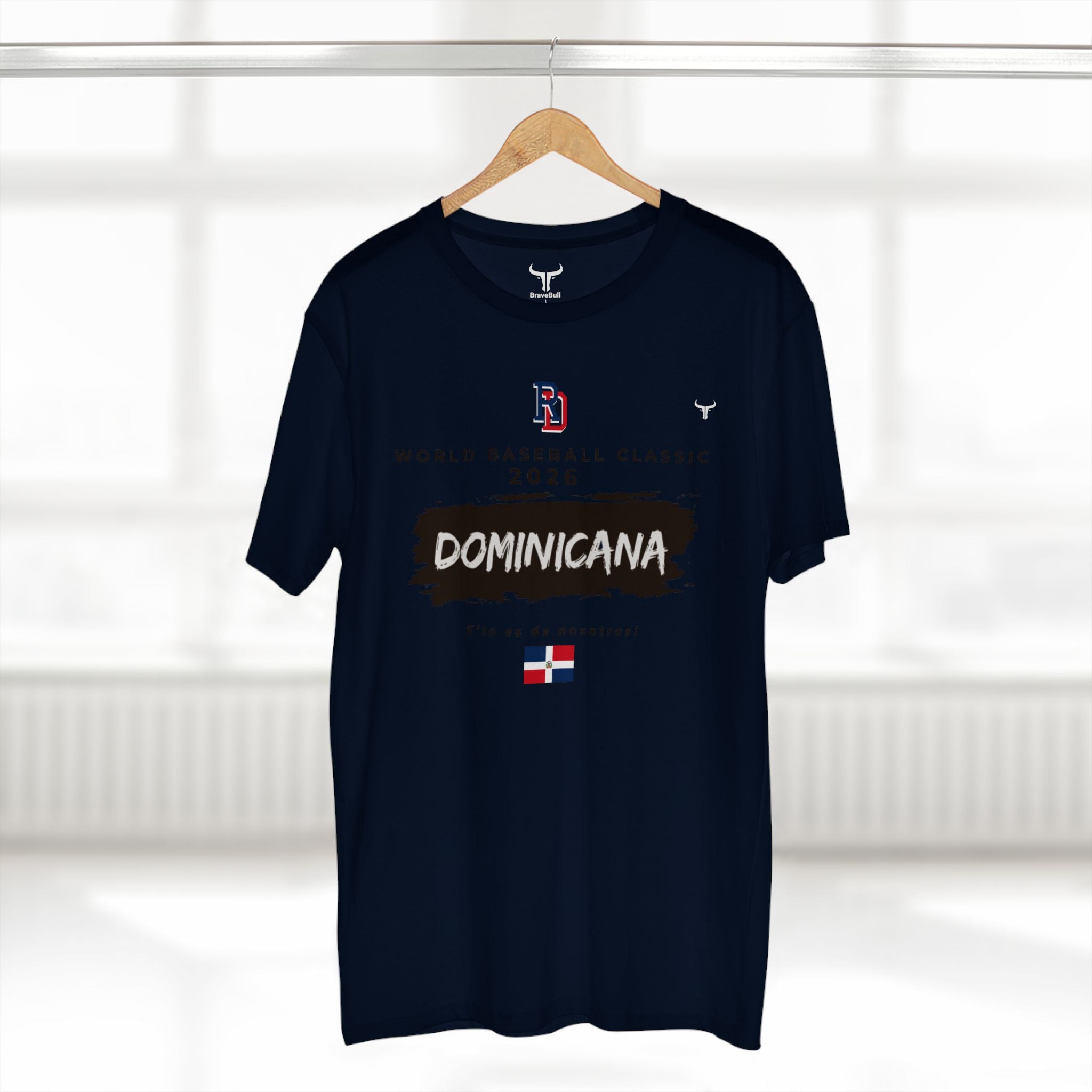 Dominican Republic 2026 WBC Fan Tee — "E'to es de nosotros / This is our"