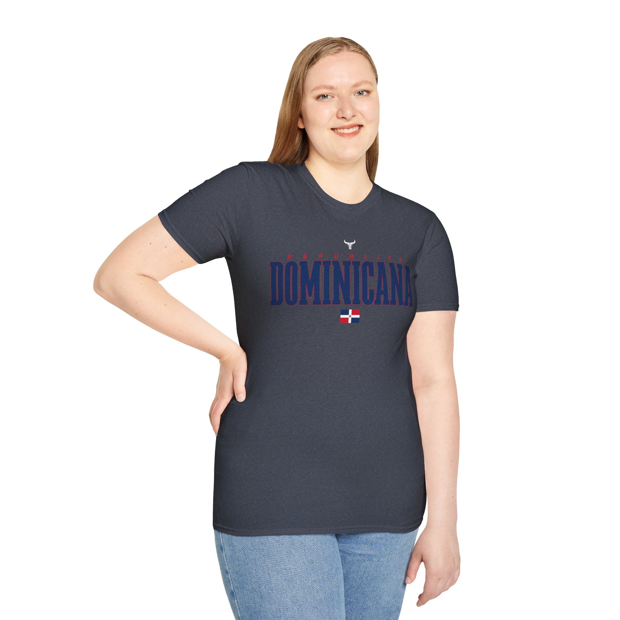 REPUBLICA DOMINICAN  WBC fan T-Shirt R Cotton Tee