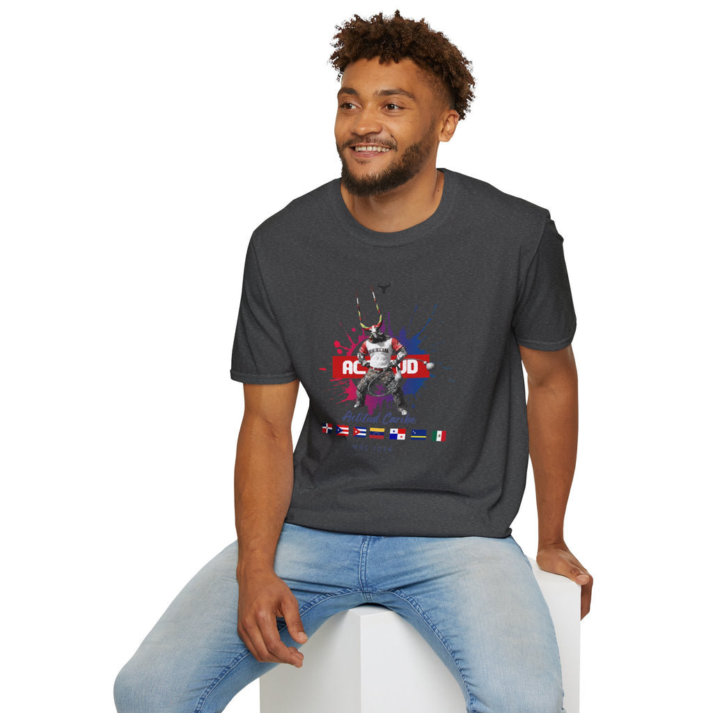 Diablo Cojuelo Carnaval T-Shirt — Actitud Caribe WBC 2026