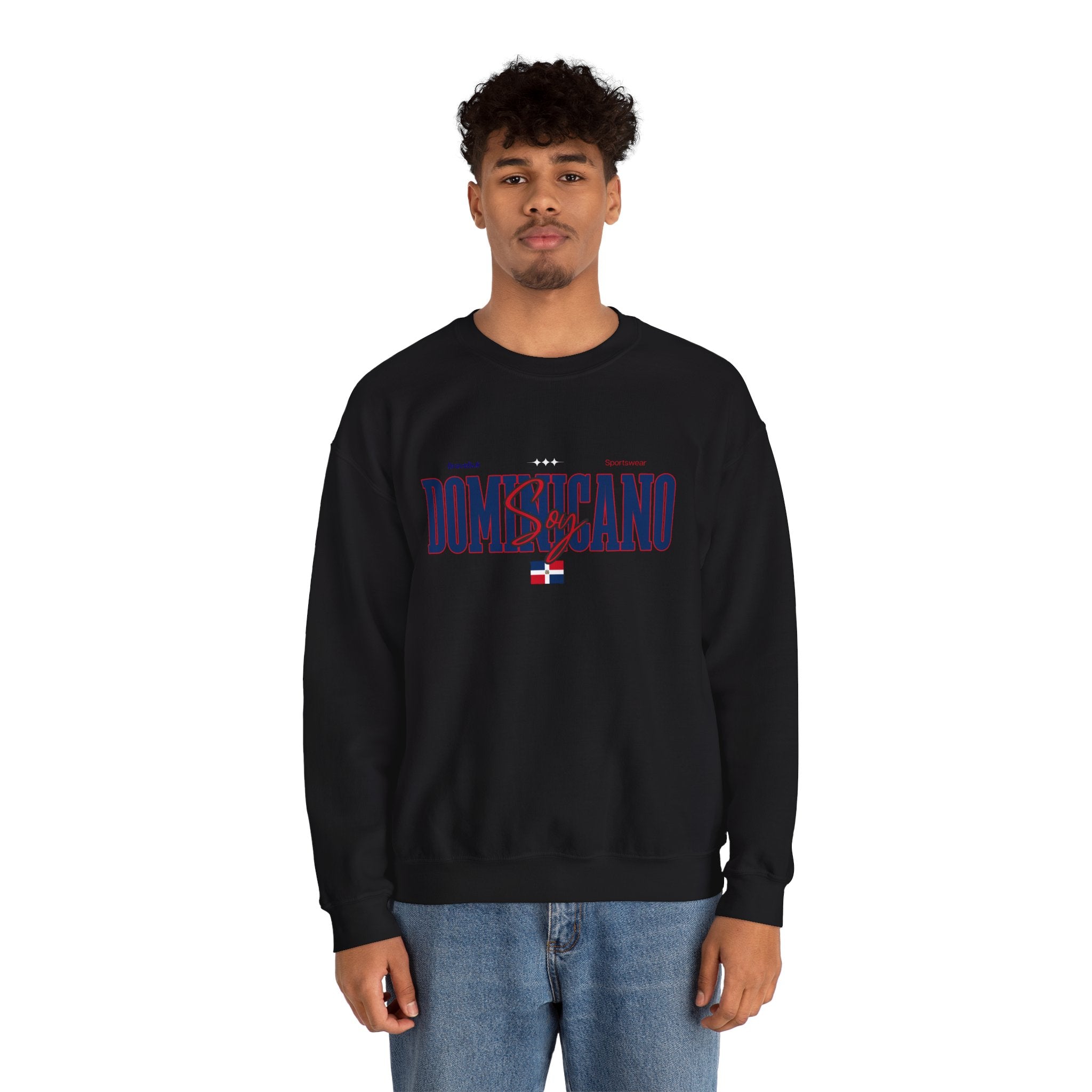 Dominicano Soy Sweatshirt — Dominican Republic Baseball Fan Crewneck