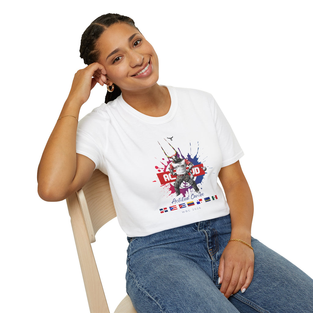 Diablo Cojuelo Carnaval T-Shirt — Actitud Caribe WBC 2026