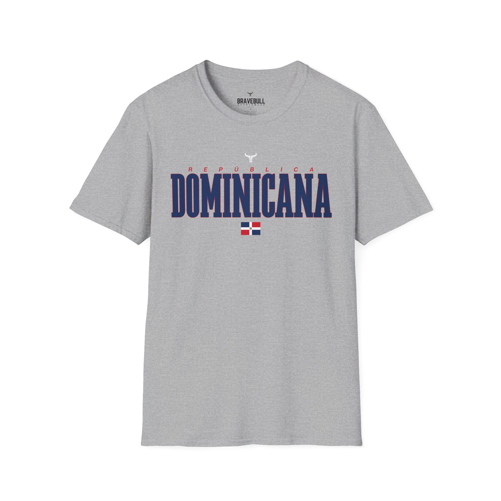 REPUBLICA DOMINICAN  WBC fan T-Shirt R Cotton Tee