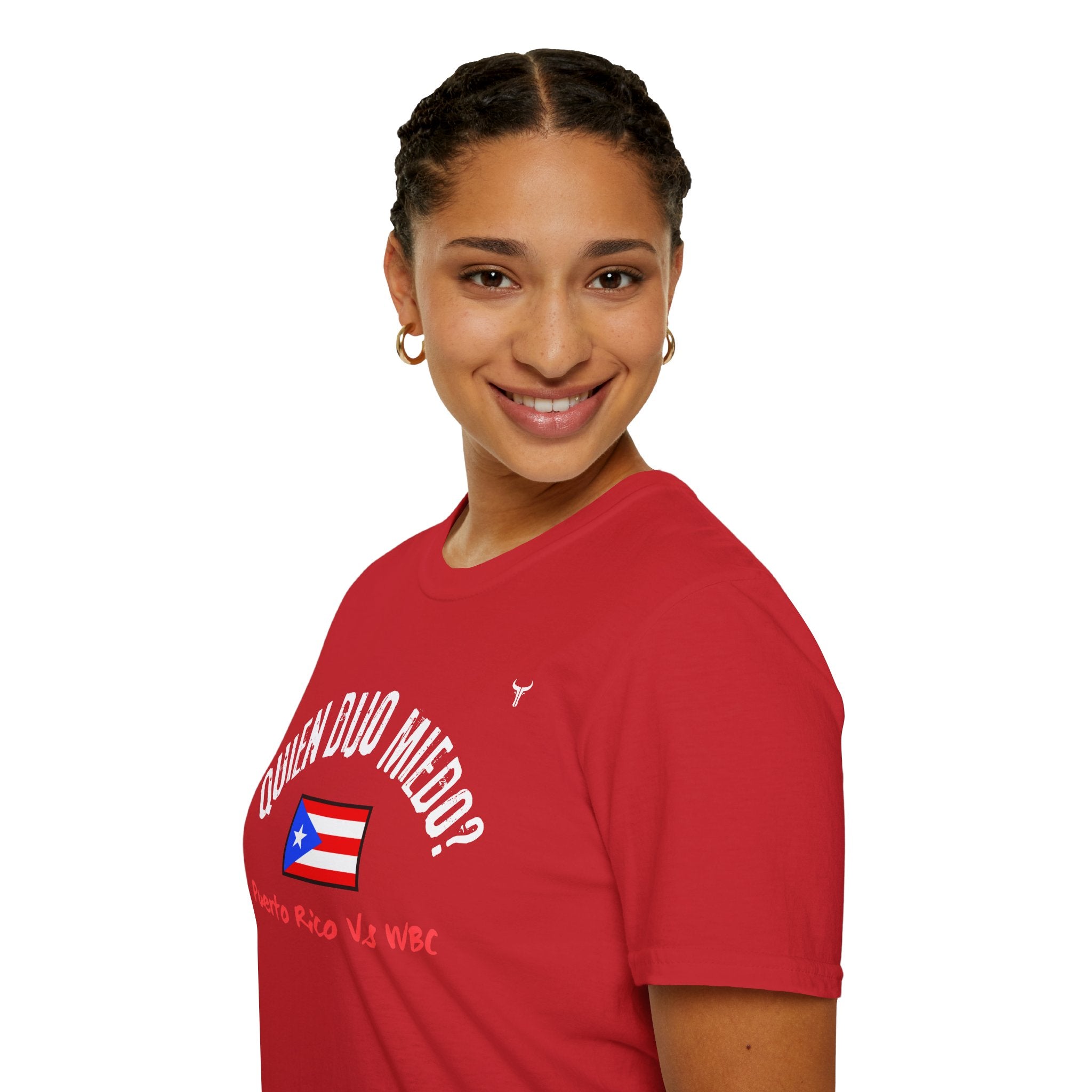 Puerto Rico Baseball Tee — "¿Quién Dijo Miedo?" Fan T-Shirt