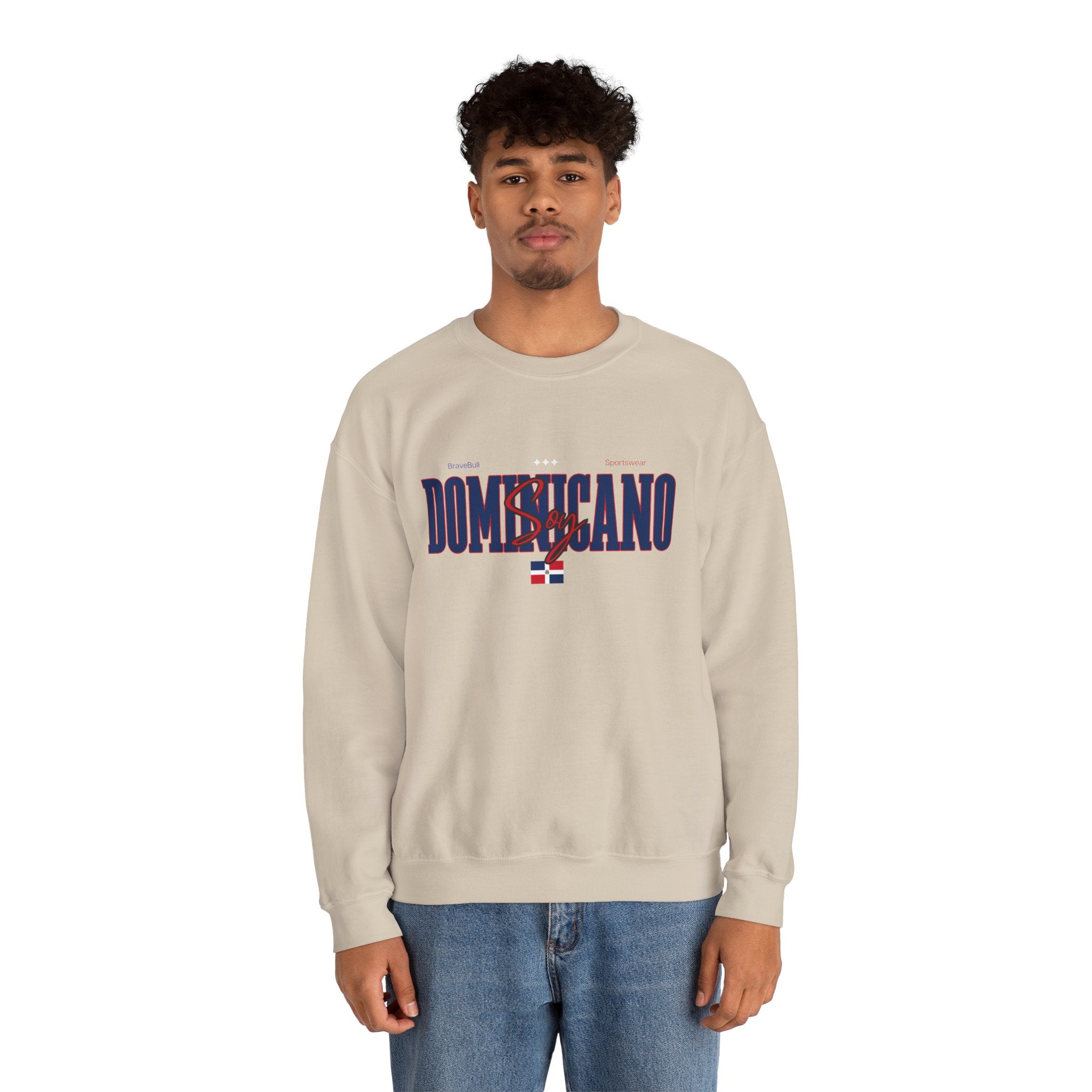 Dominicano Soy Sweatshirt — Dominican Republic Baseball Fan Crewneck