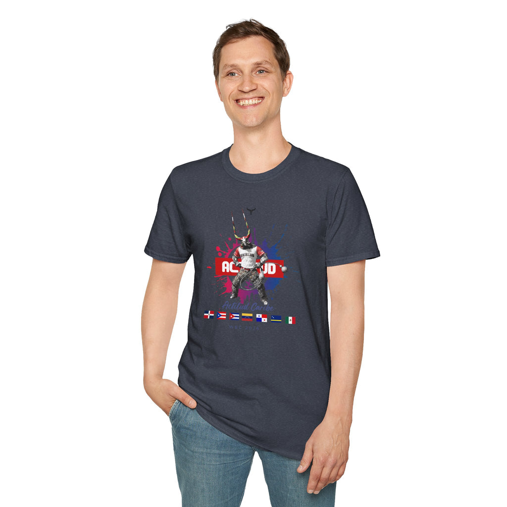 Diablo Cojuelo Carnaval T-Shirt — Actitud Caribe WBC 2026