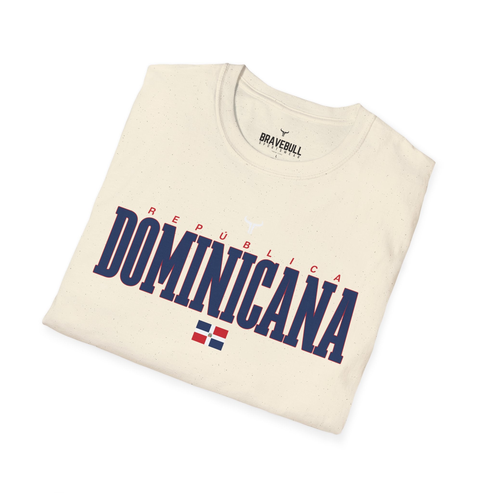 REPUBLICA DOMINICAN  WBC fan T-Shirt R Cotton Tee