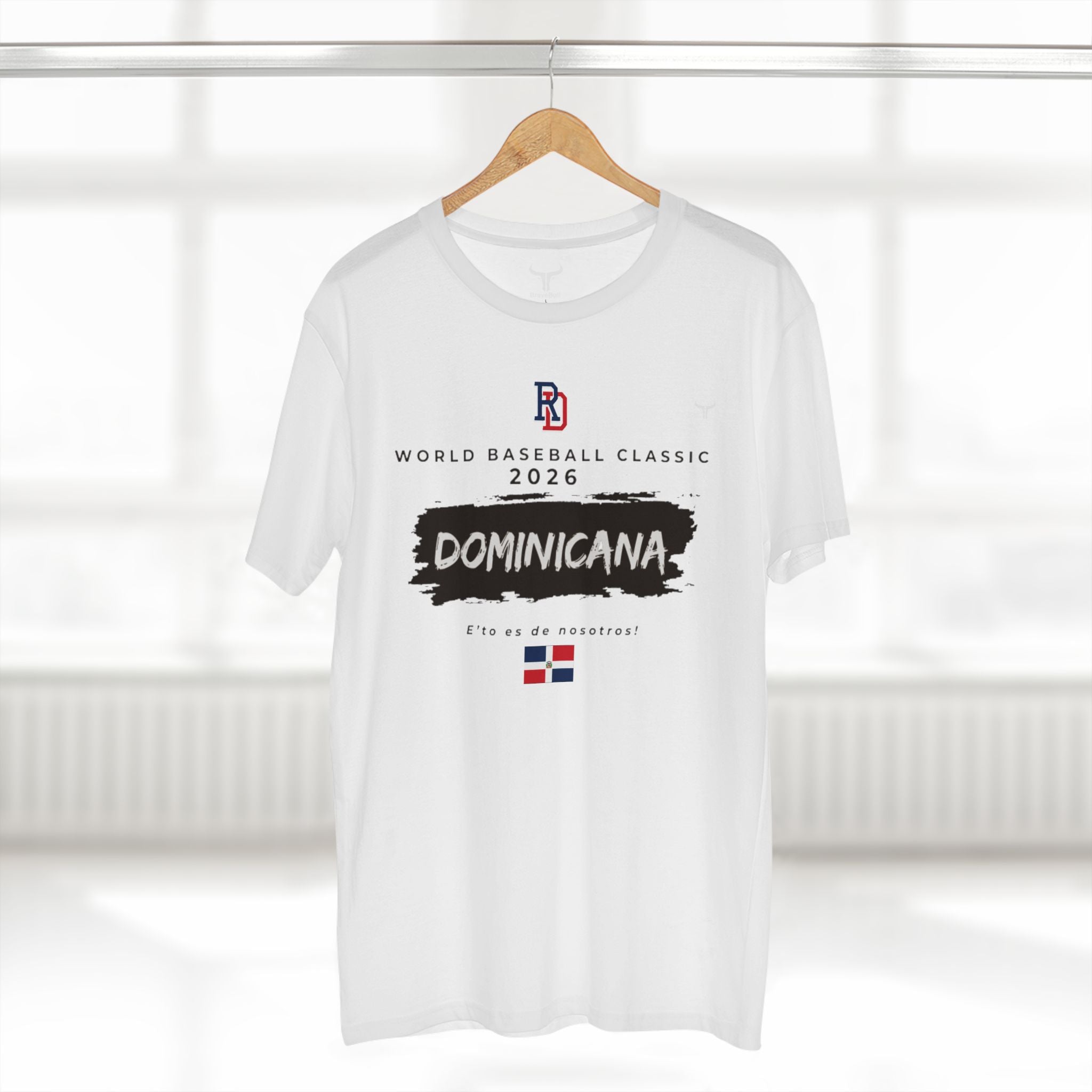 Dominican Republic 2026 WBC Fan Tee — "E'to es de nosotros / This is our"