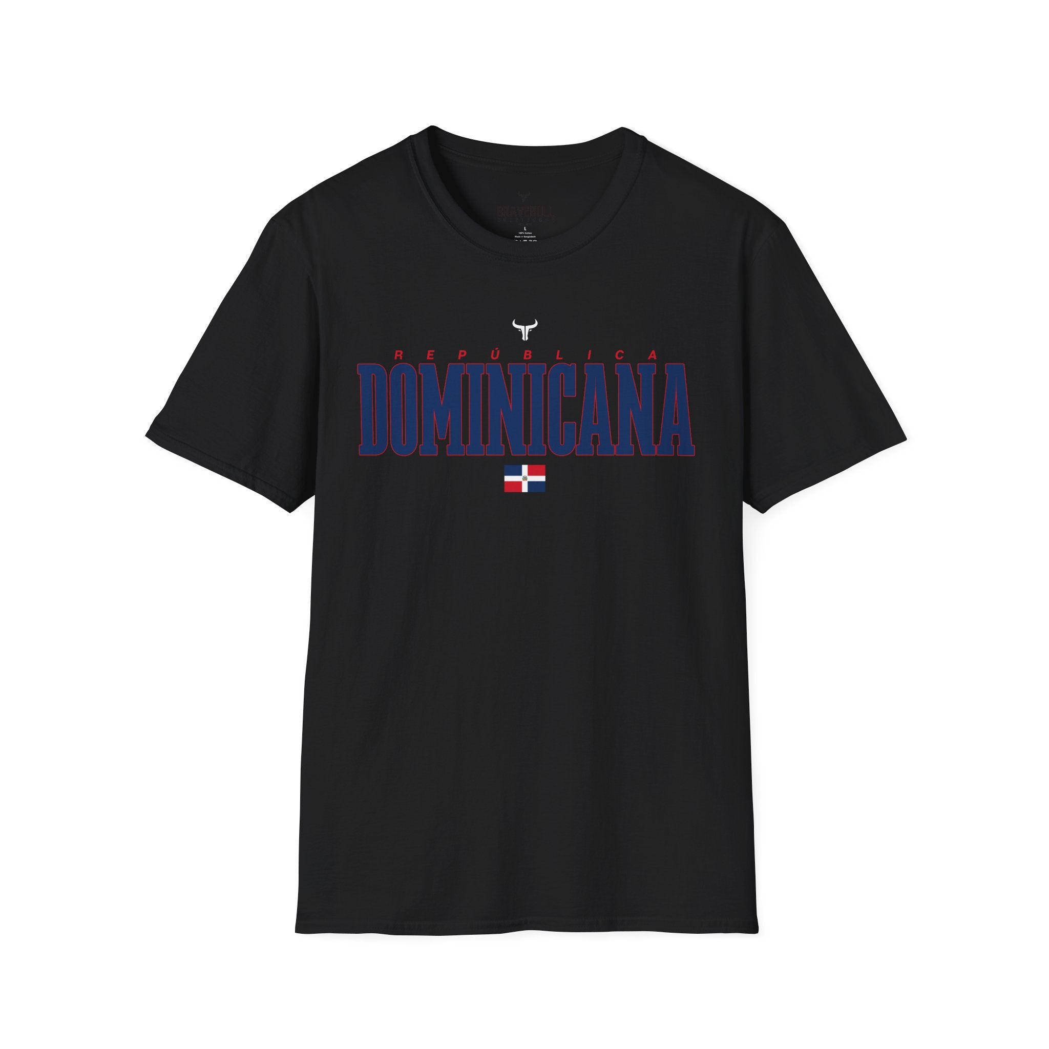 REPUBLICA DOMINICAN  WBC fan T-Shirt R Cotton Tee