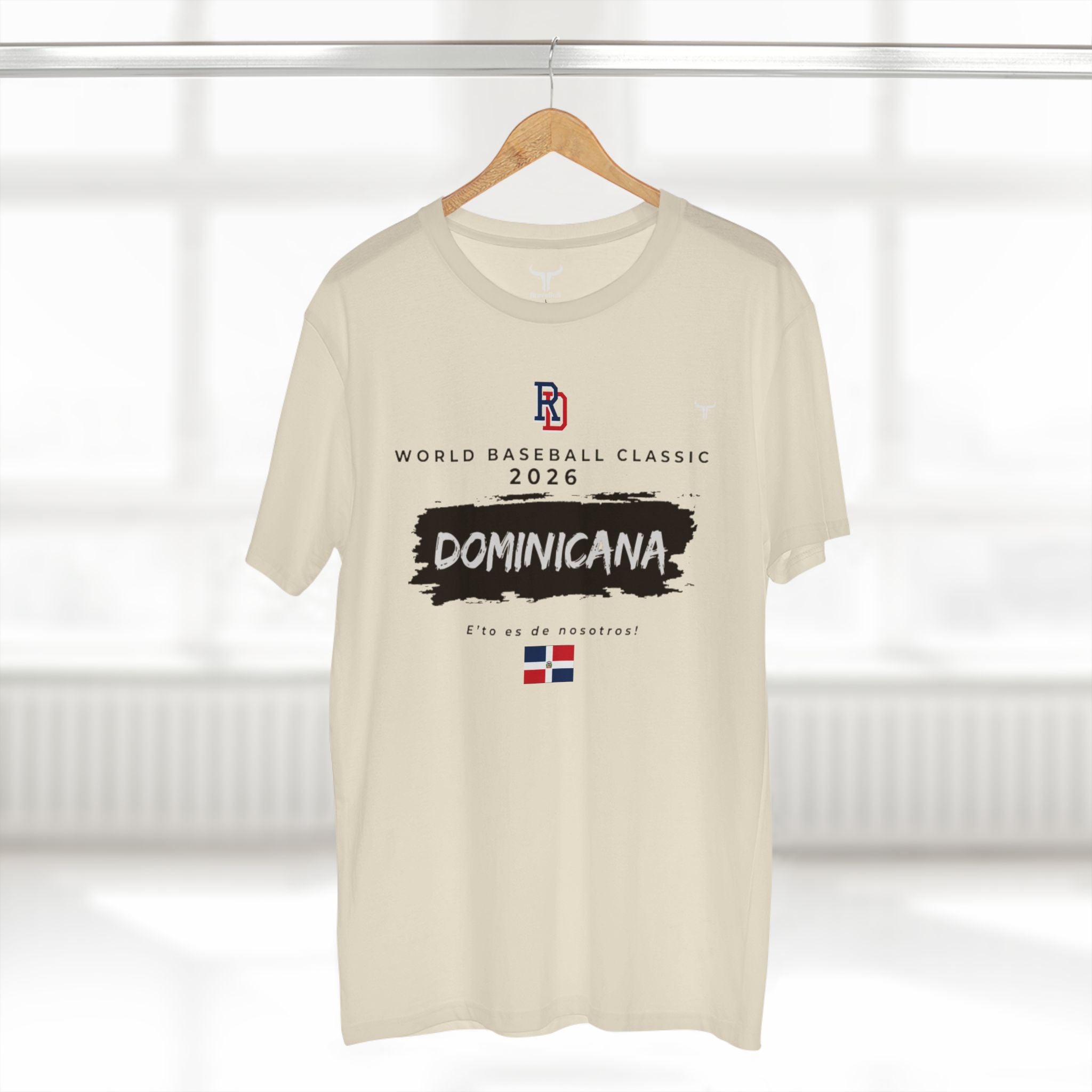 Dominican Republic 2026 WBC Fan Tee — "E'to es de nosotros / This is our"