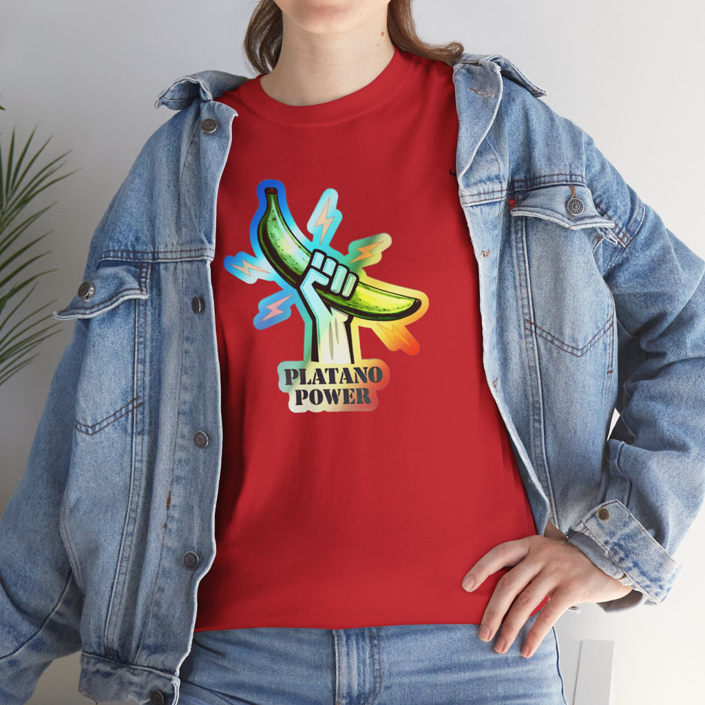 Platano Power T-Shirt – WBC Limeted Edition Unisex Heavy Cotton Tee