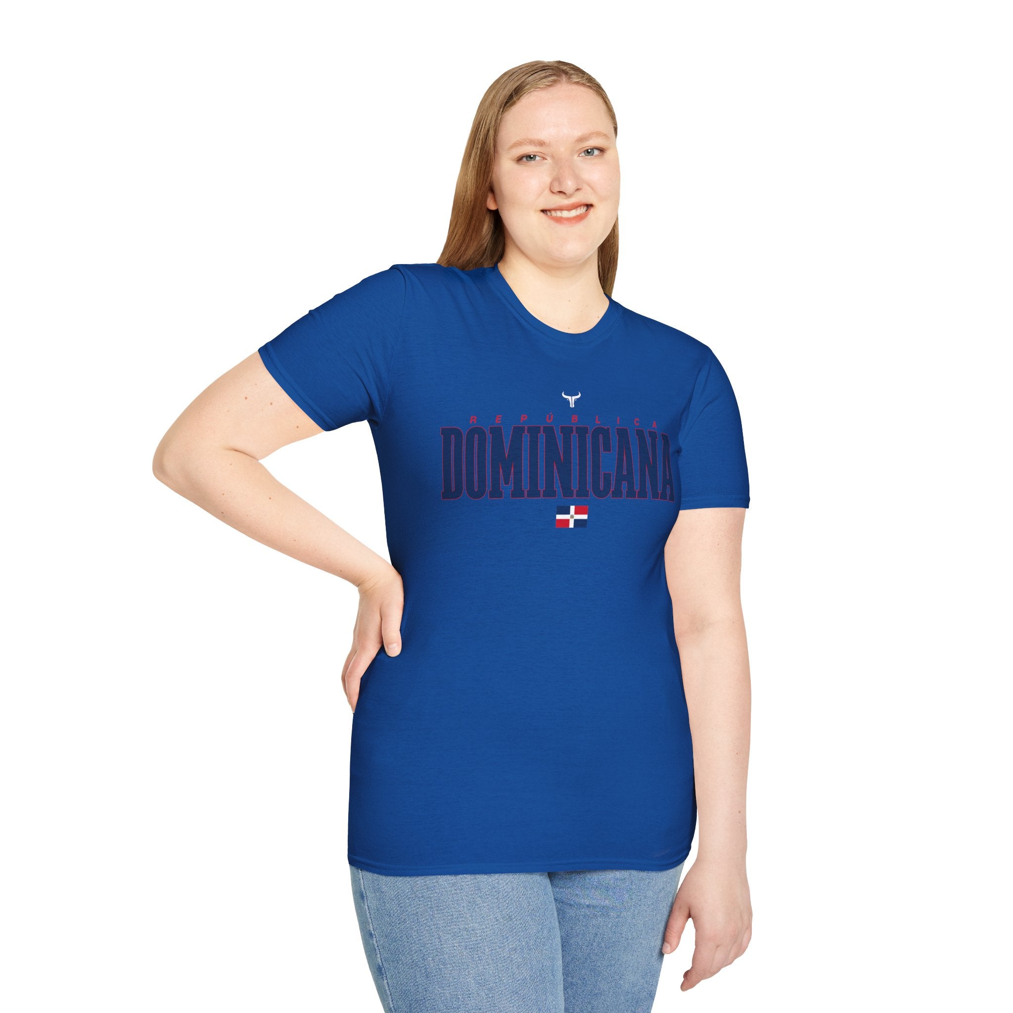 REPUBLICA DOMINICAN  WBC fan T-Shirt R Cotton Tee