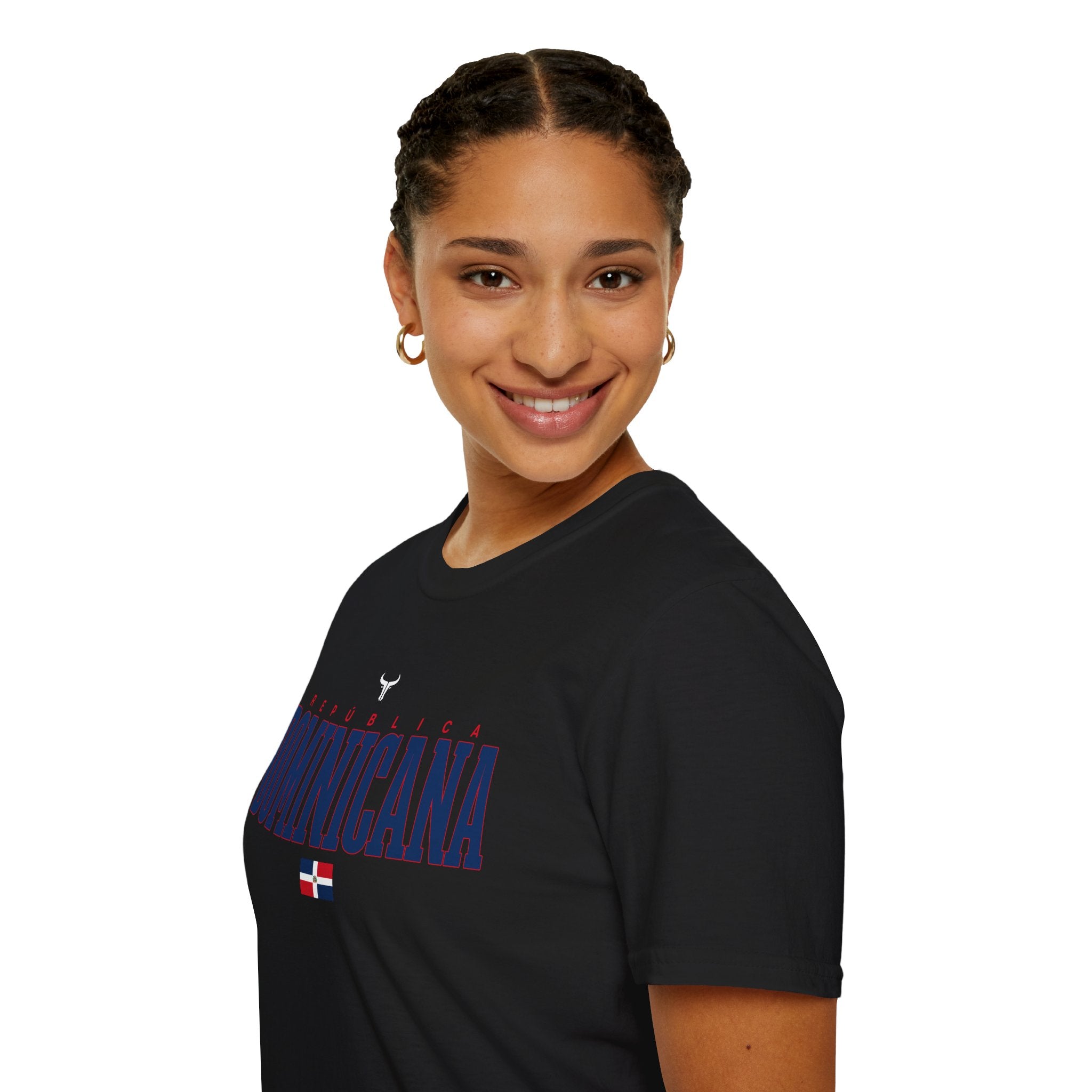 REPUBLICA DOMINICAN  WBC fan T-Shirt R Cotton Tee