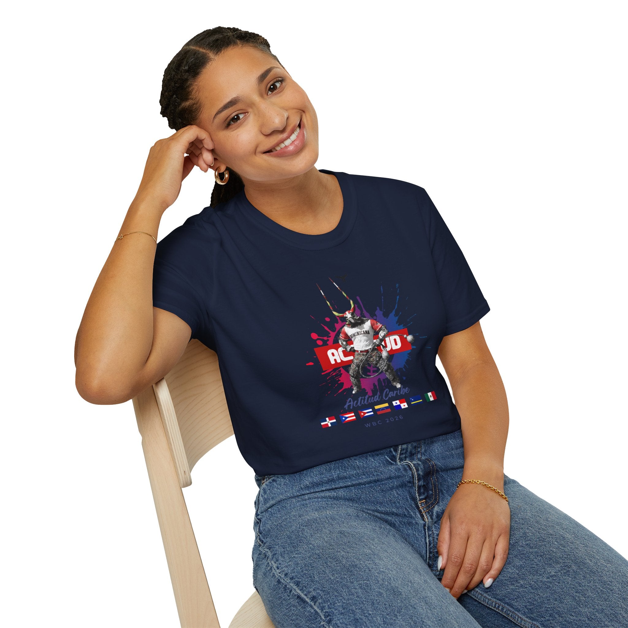 Diablo Cojuelo Carnaval T-Shirt — Actitud Caribe WBC 2026