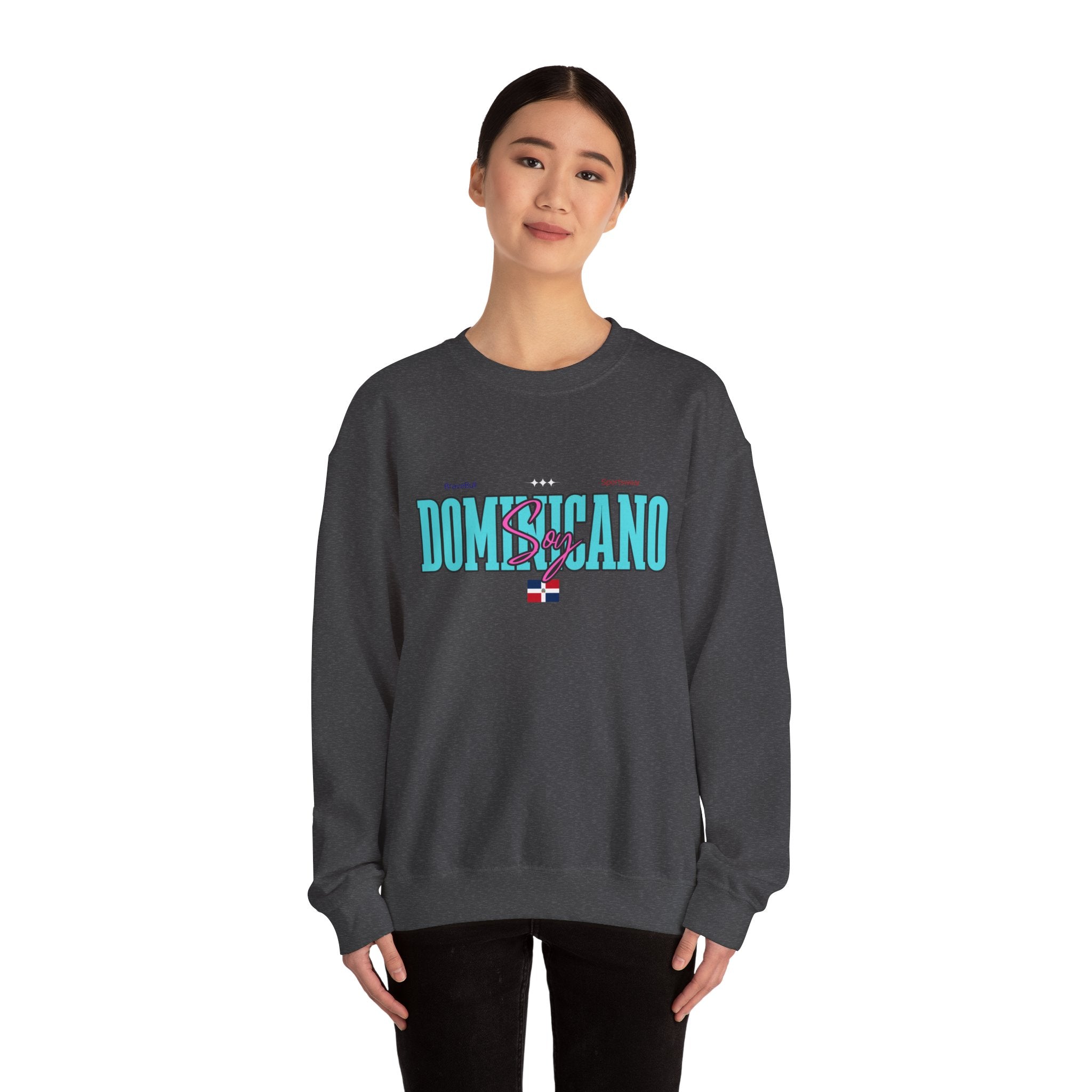 Dominicano Soy Sweatshirt — Dominican Republic Baseball Fan Crewneck