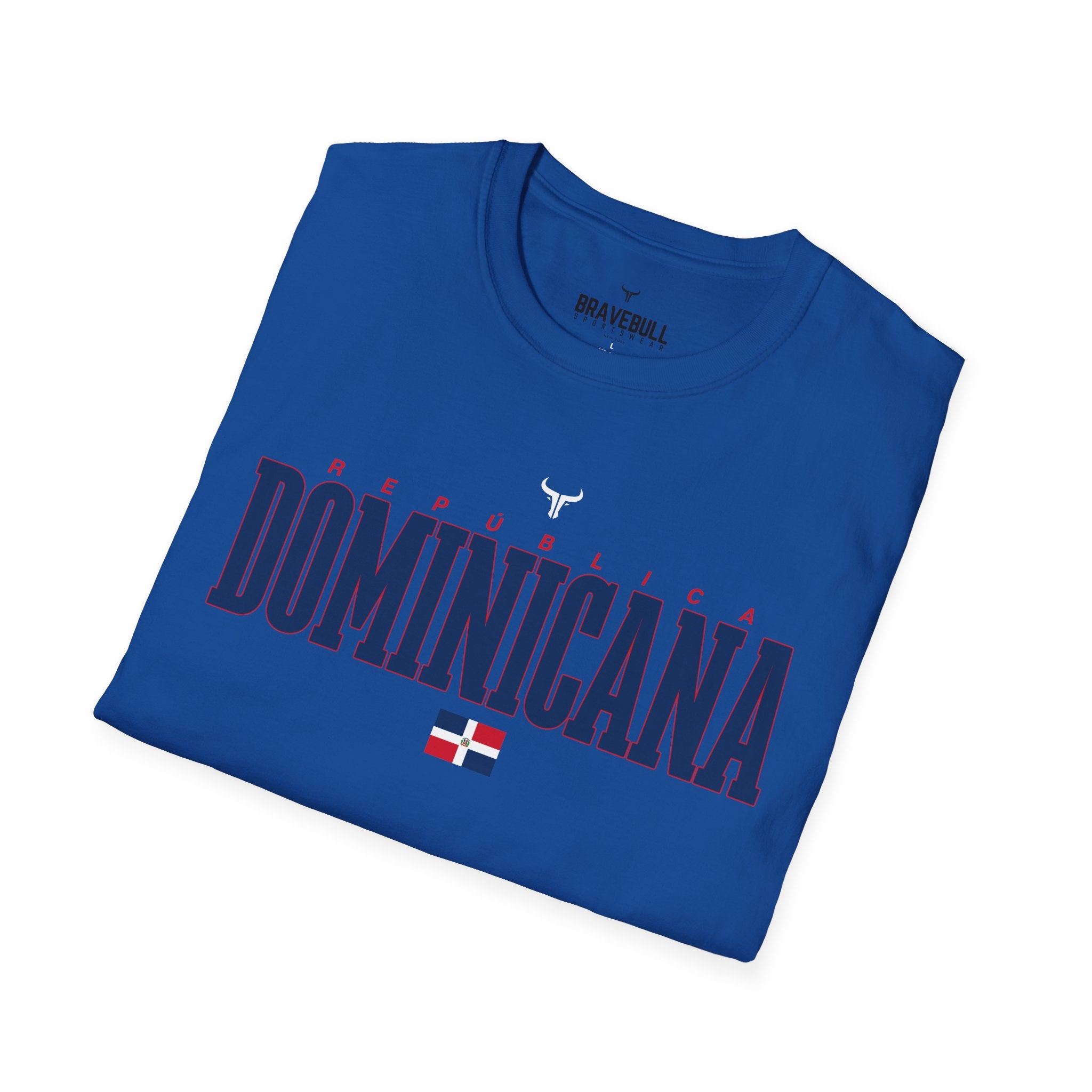 REPUBLICA DOMINICAN  WBC fan T-Shirt R Cotton Tee