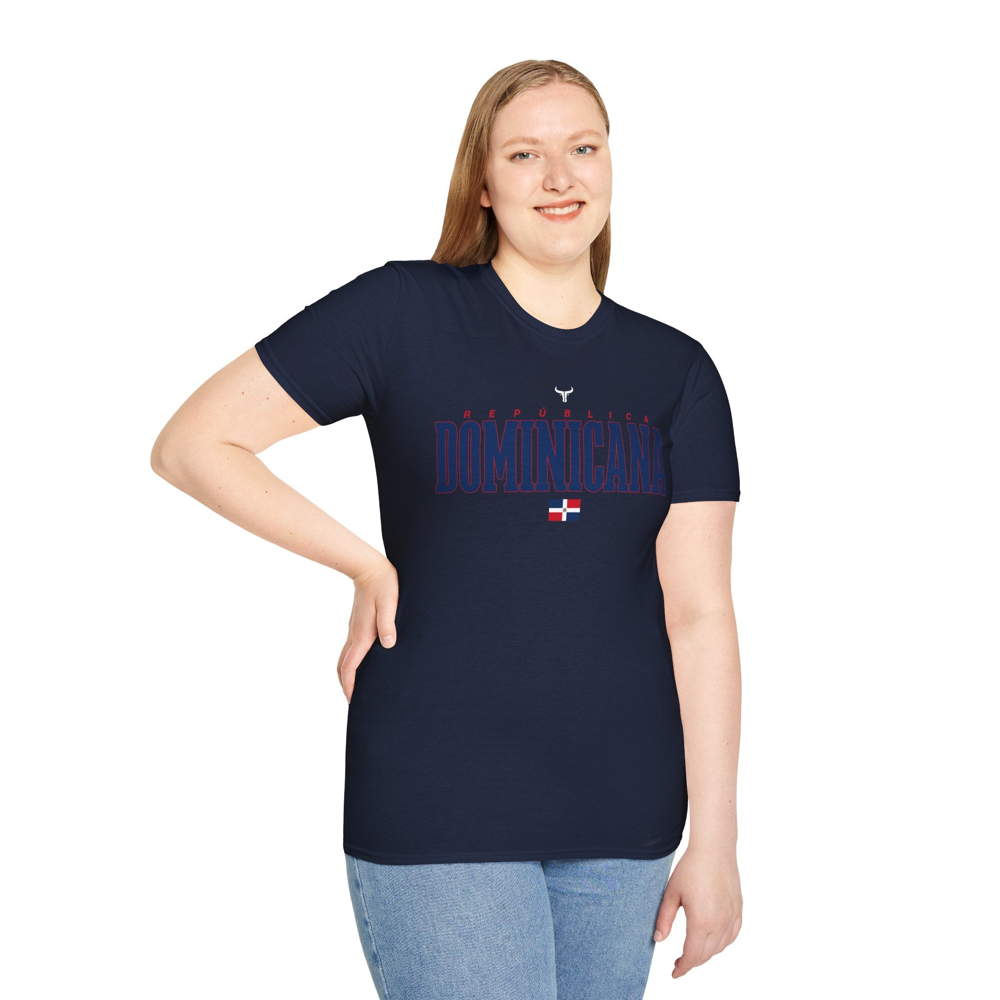 REPUBLICA DOMINICAN  WBC fan T-Shirt R Cotton Tee