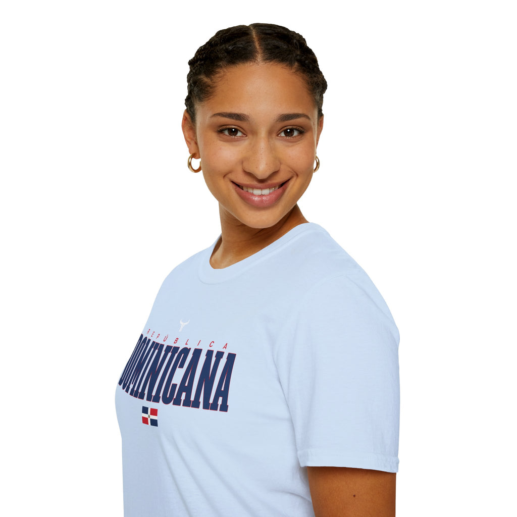 REPUBLICA DOMINICAN  WBC fan T-Shirt R Cotton Tee