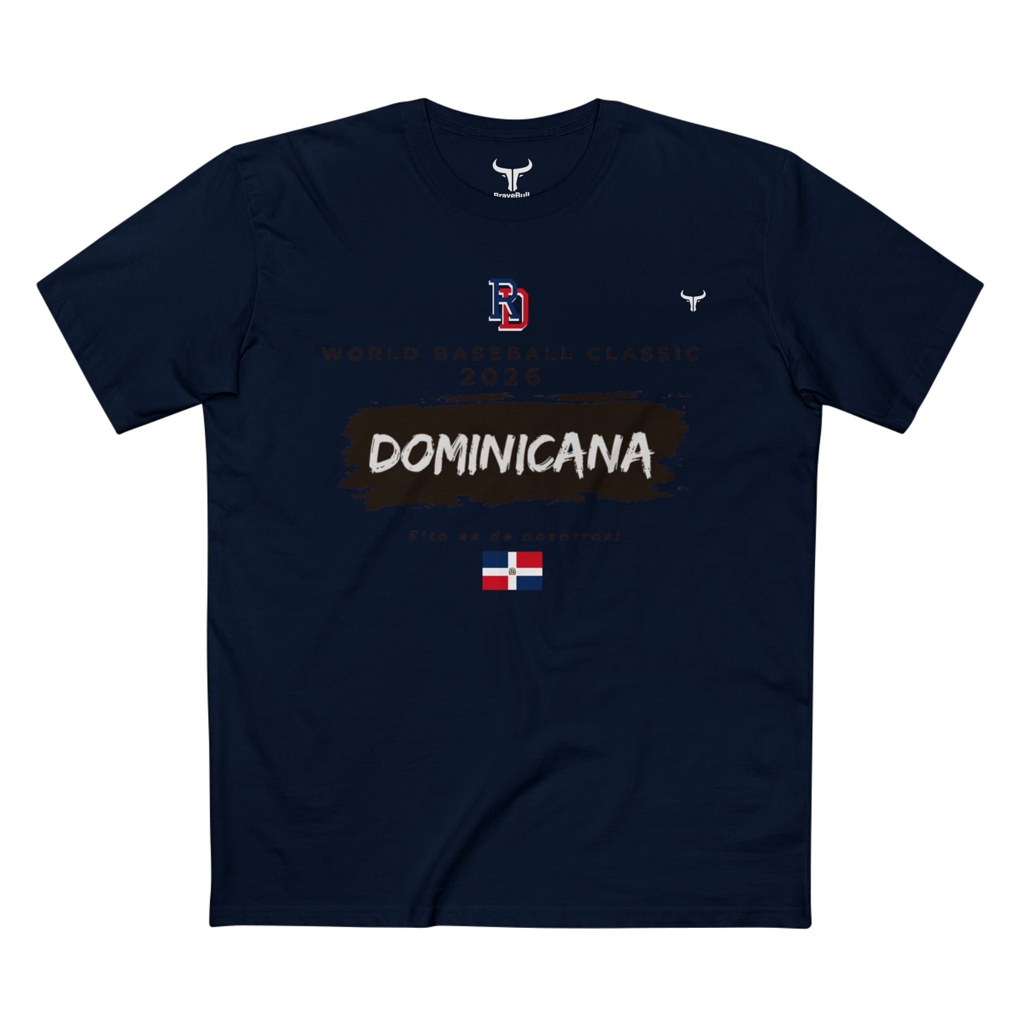 Dominican Republic 2026 WBC Fan Tee — "E'to es de nosotros / This is our"