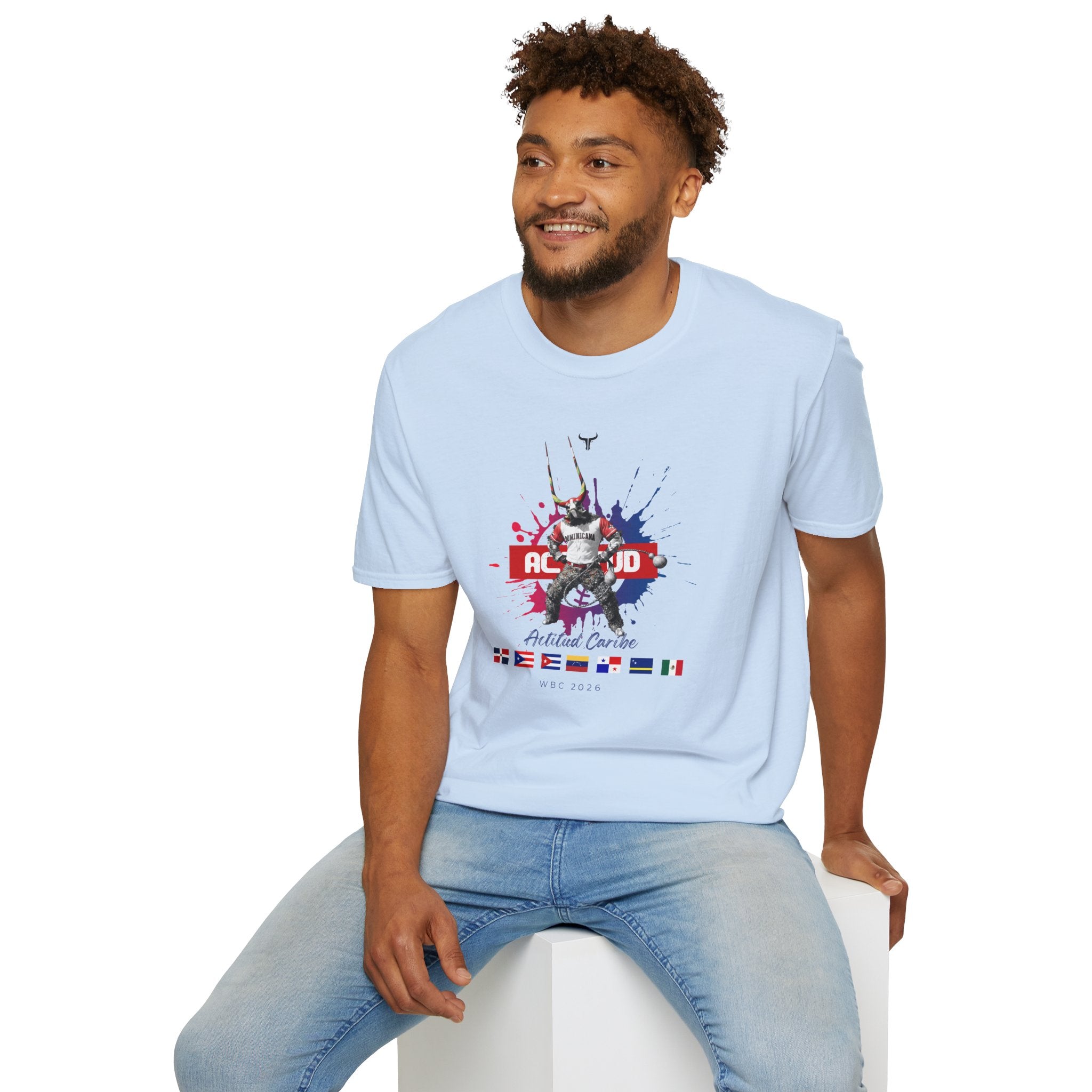 Diablo Cojuelo Carnaval T-Shirt — Actitud Caribe WBC 2026