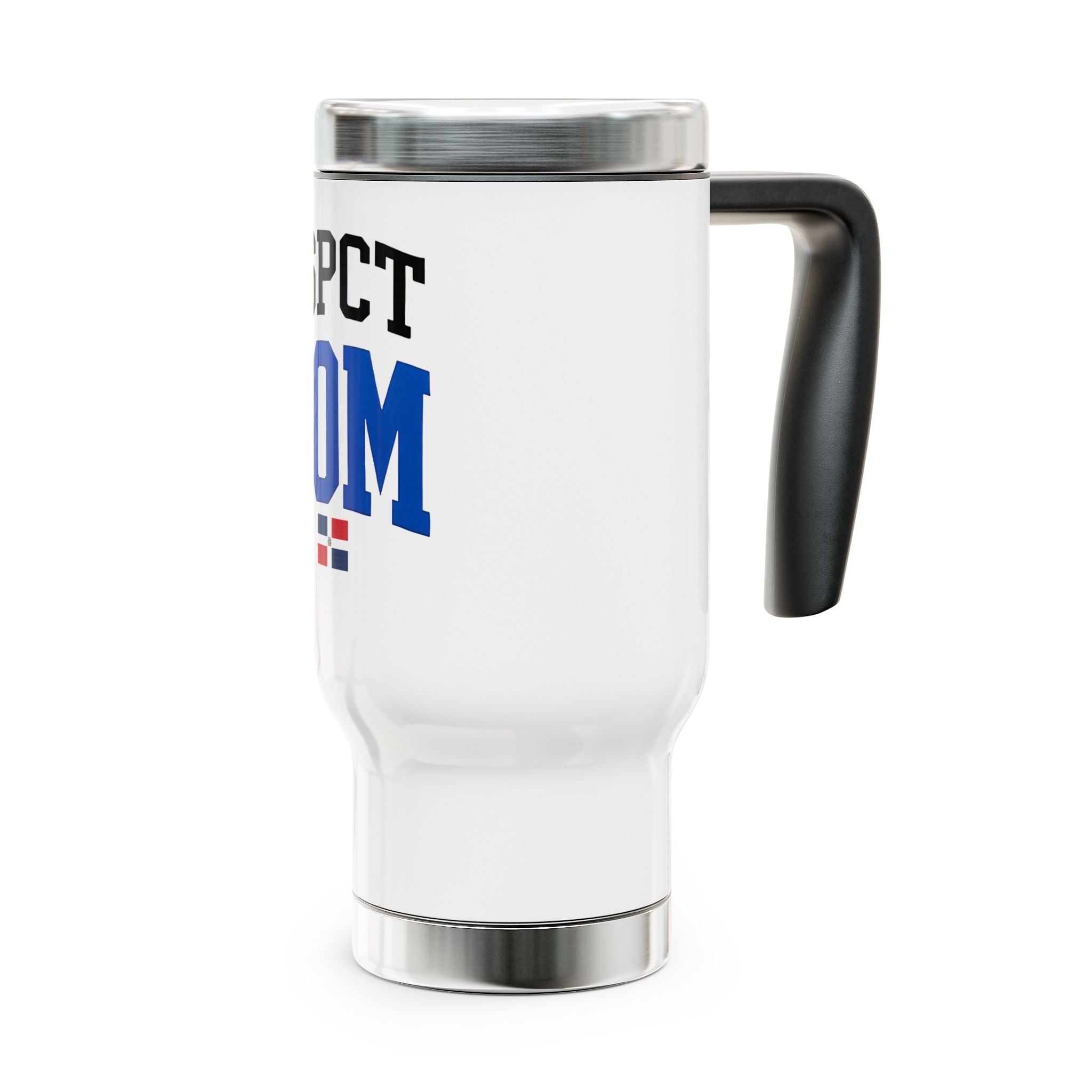 Stainless Steel Travel Mug with Handle, 14oz